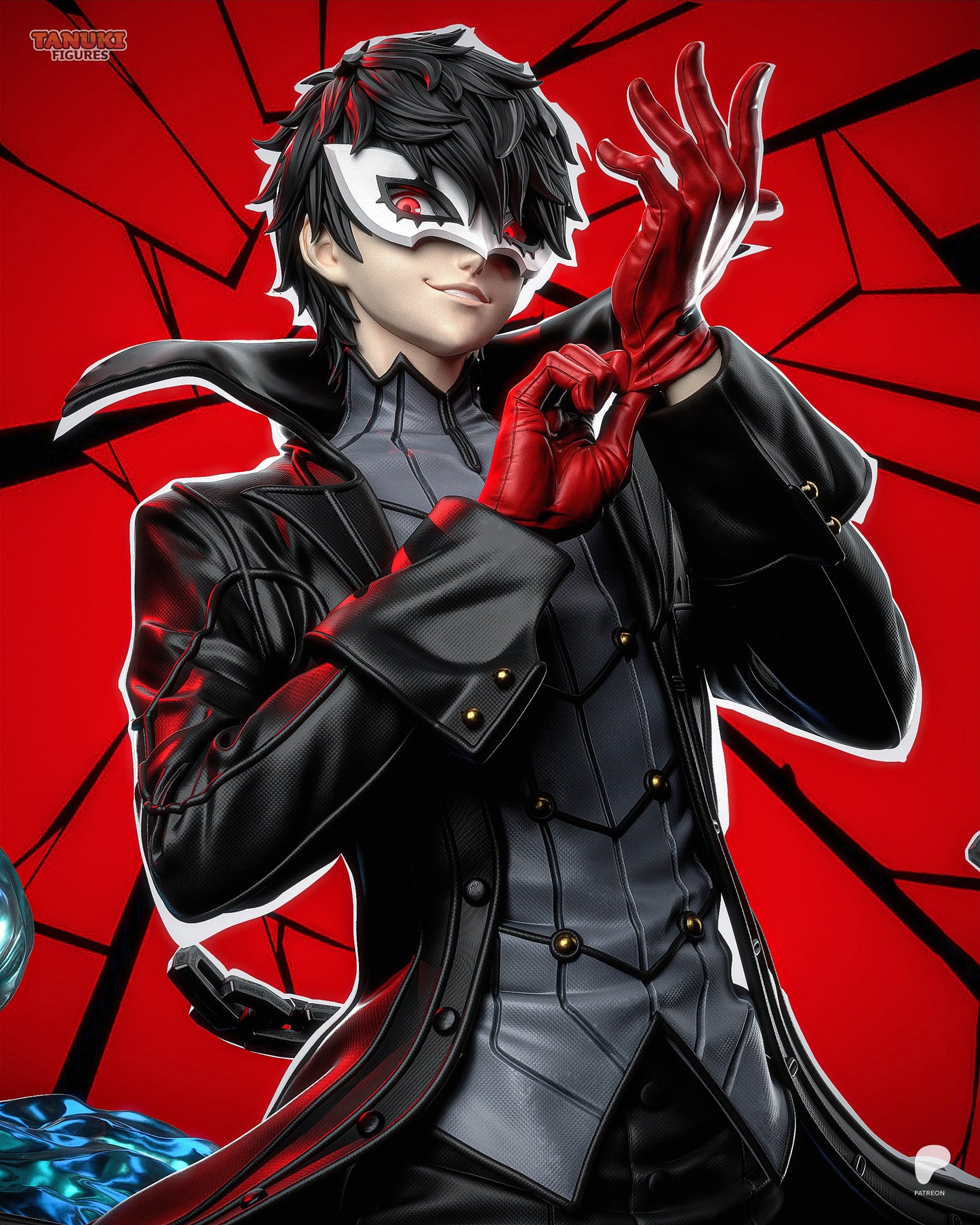 Joker | Resin Model or Bust Kit | Persona 5 Phantom Thief