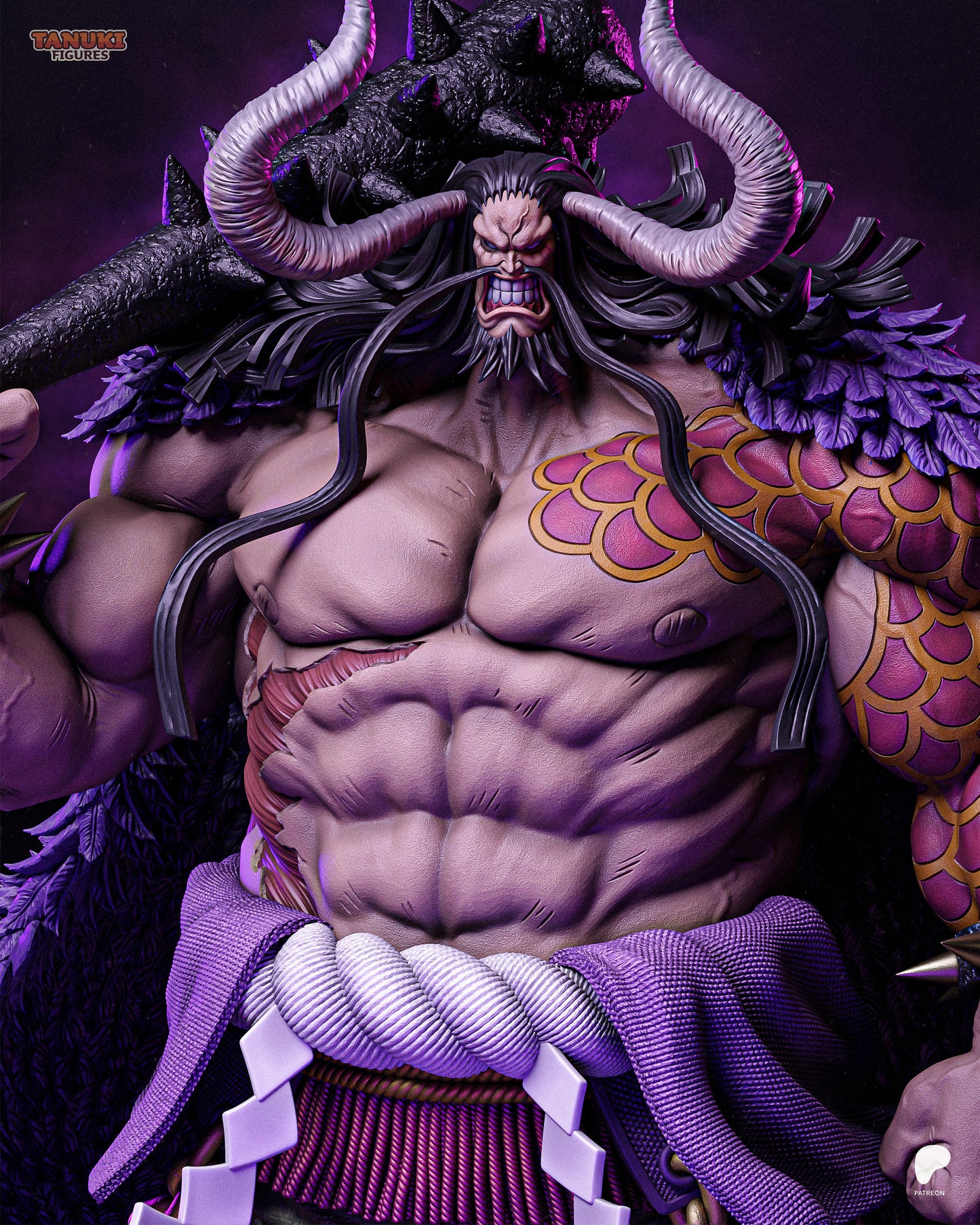 Kaido | Resin Model or Bust Kit | One Piece King of Beasts