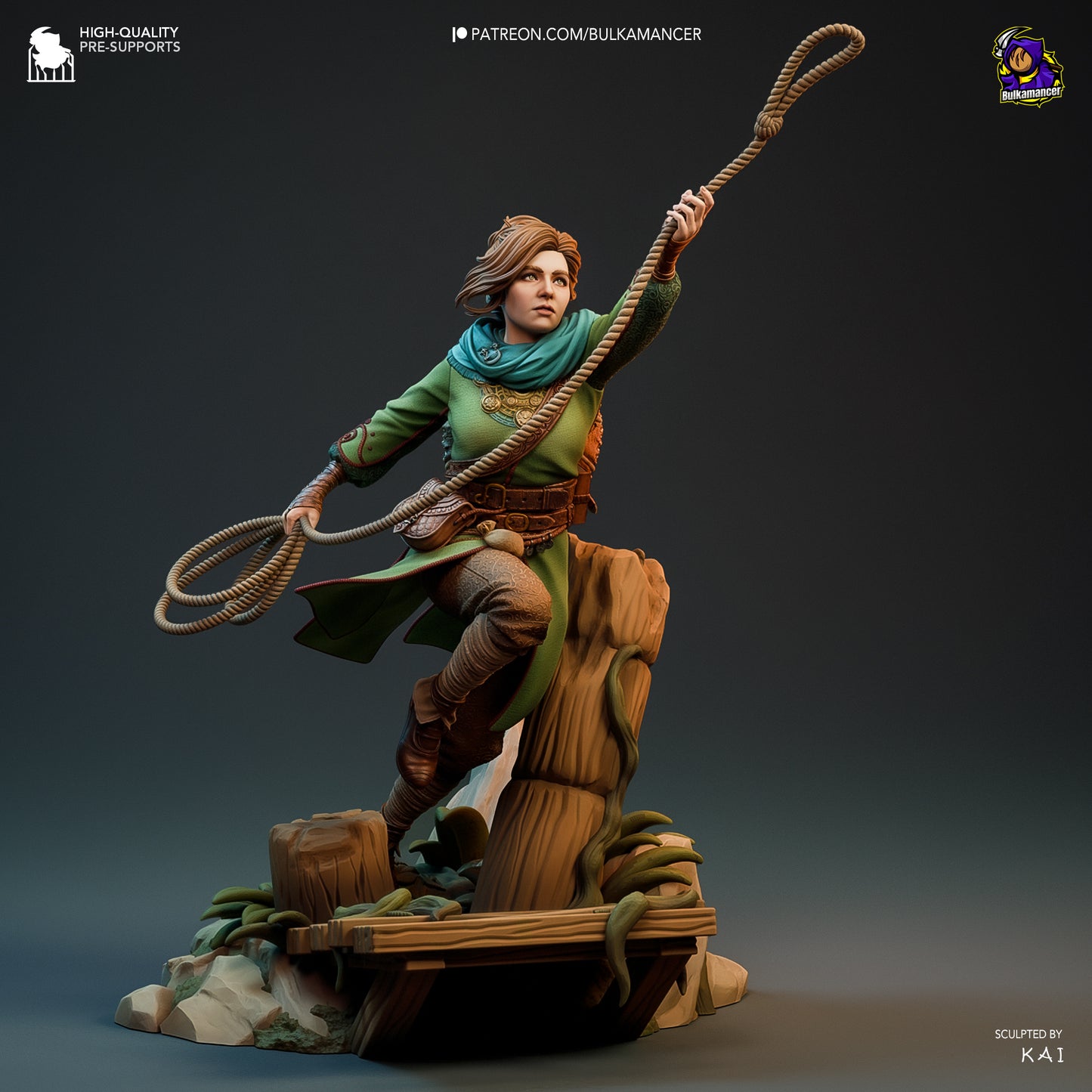 Zoe | 10-Inch Resin Model Kit | DIY Split Fiction Original Character