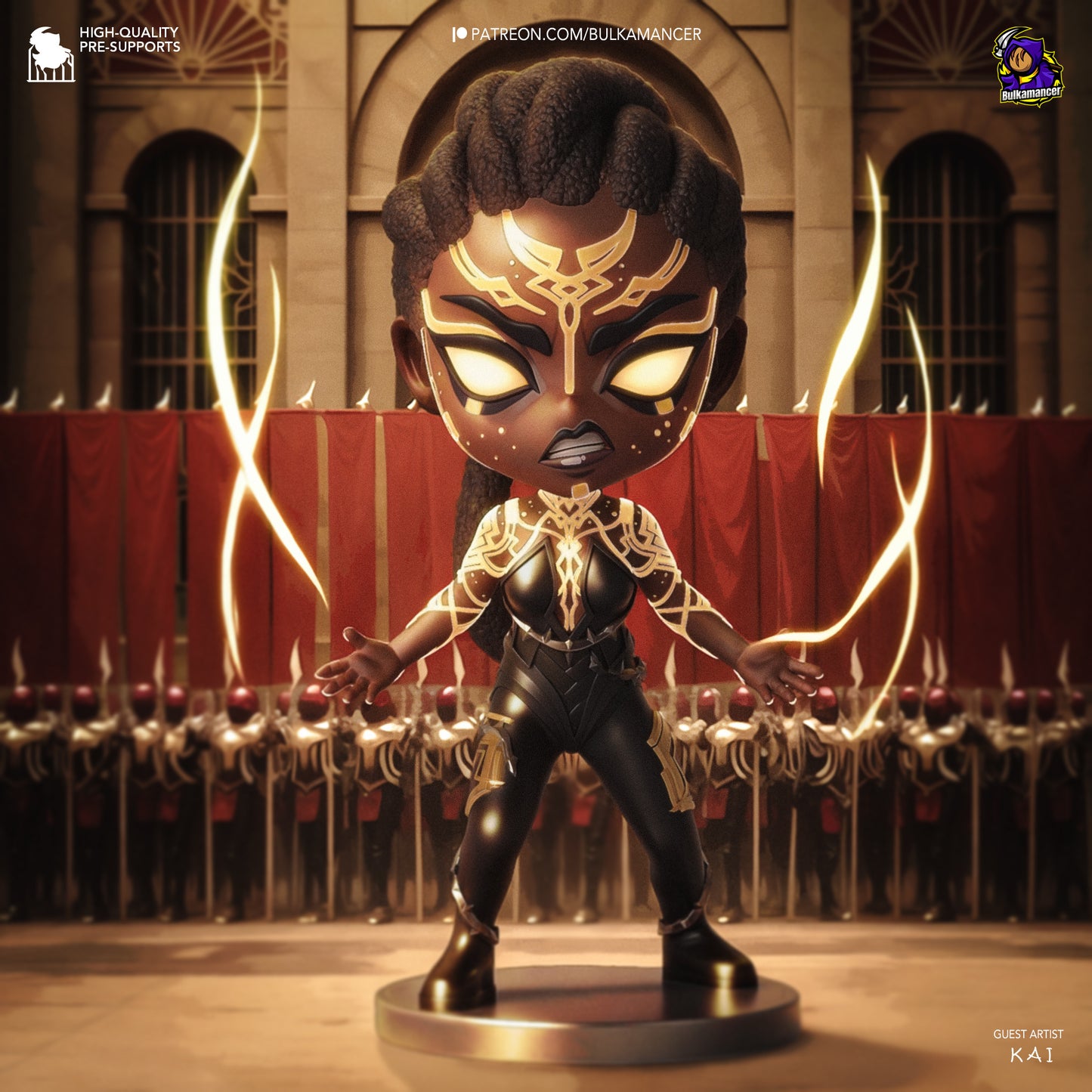 Chibi Mel | 4-Inch Resin Model Kit | DIY League of Legends Arcane Leader