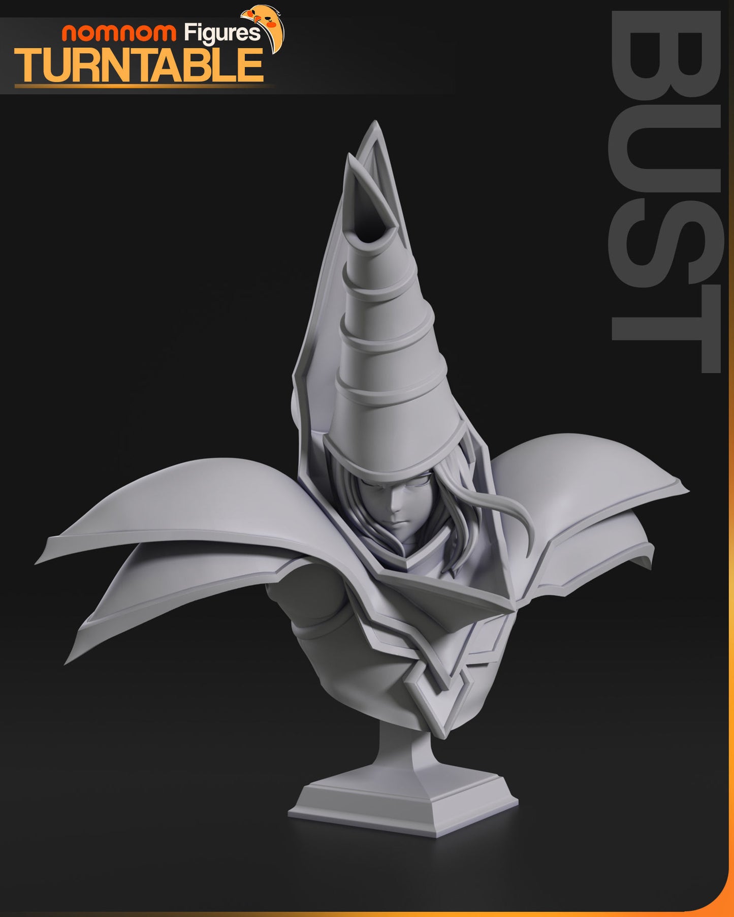 Dark Magician | Resin Model or Bust Kit | DIY Yu-Gi-Oh Legendary Spellcaster