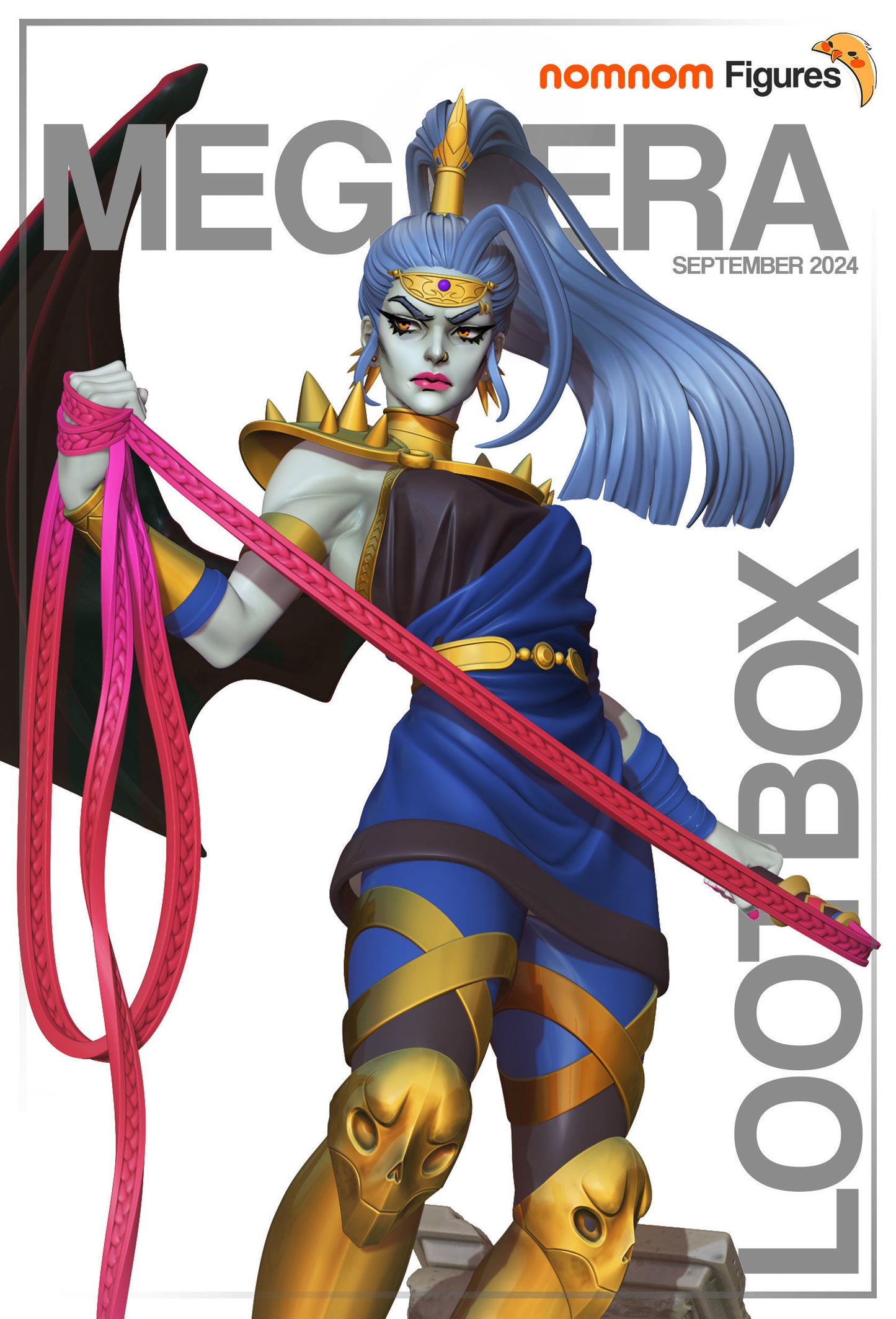 Megaera | 9.5-Inch Resin Model Kit | DIY Hades Fury of the Underworld