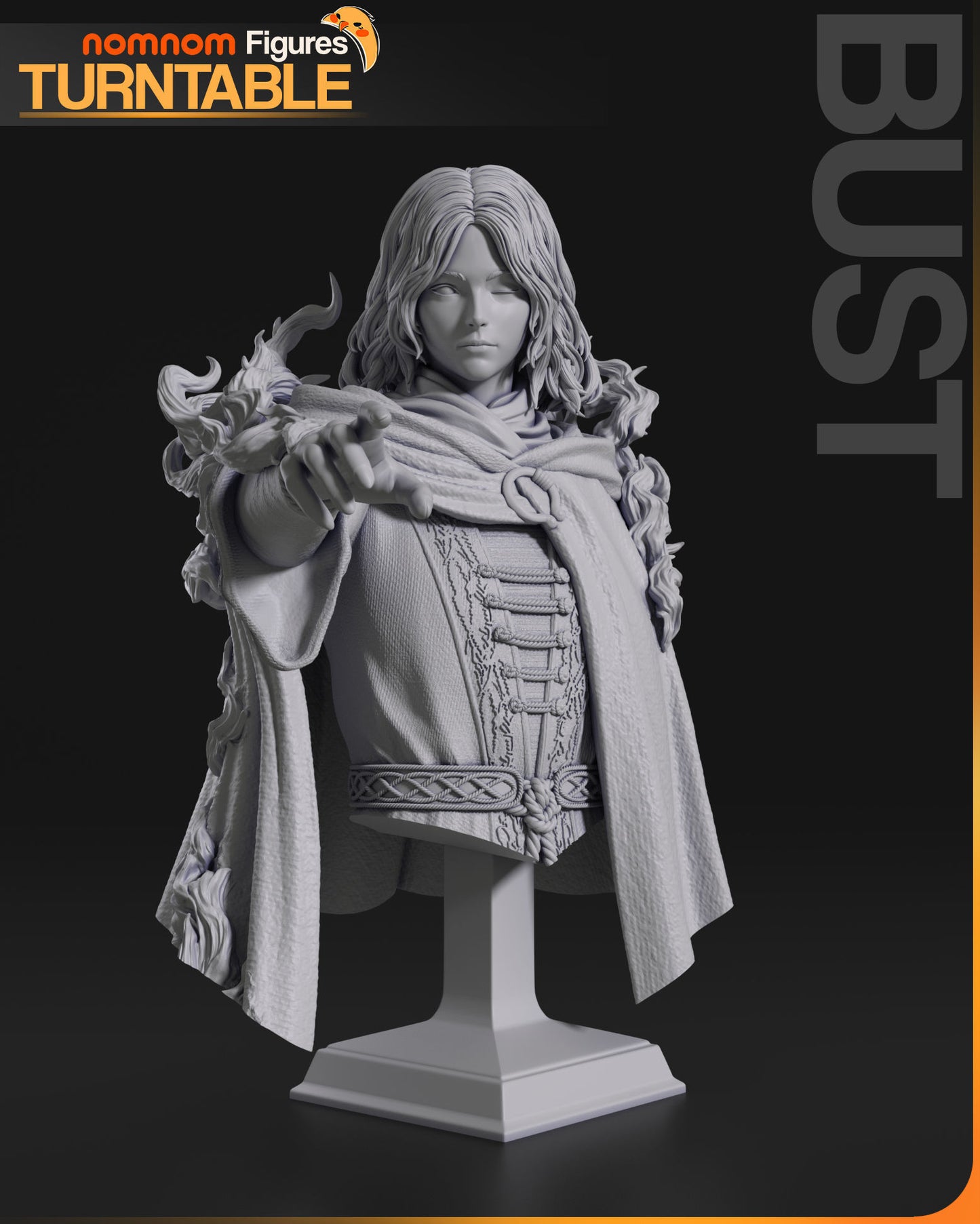 Melina | Resin Model or Bust Kit | DIY Elden Ring Mysterious Guide