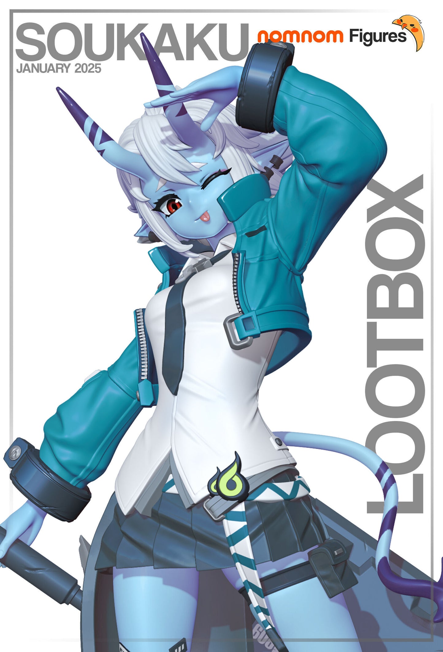 Soukaku | 7.5-Inch Resin Model Kit | DIY Zenless Zone Zero Character