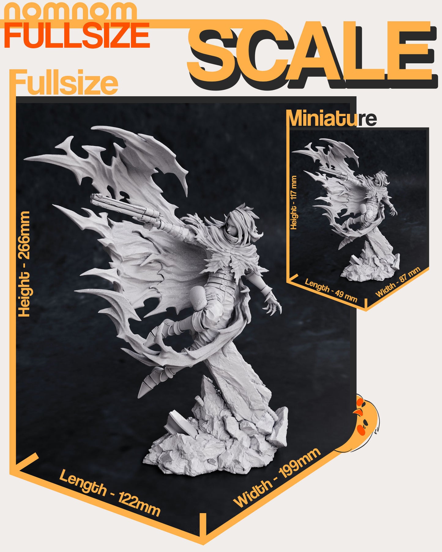Vincent Valentine | 10.5-Inch Resin Model Kit | DIY Final Fantasy VII Dark Hero