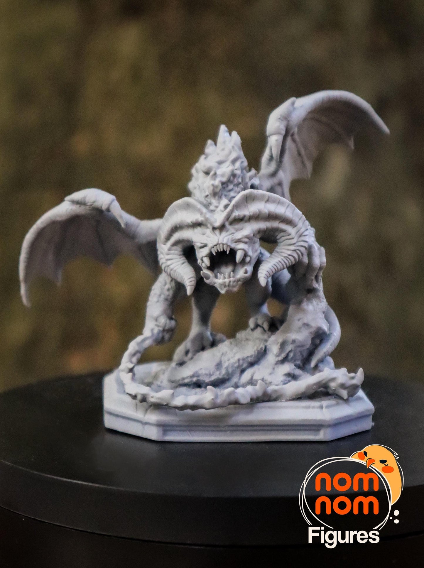 Chibi Balrog | 2-Inch Resin Model Kit | DIY Lord of the Rings Inspired Fire Demon