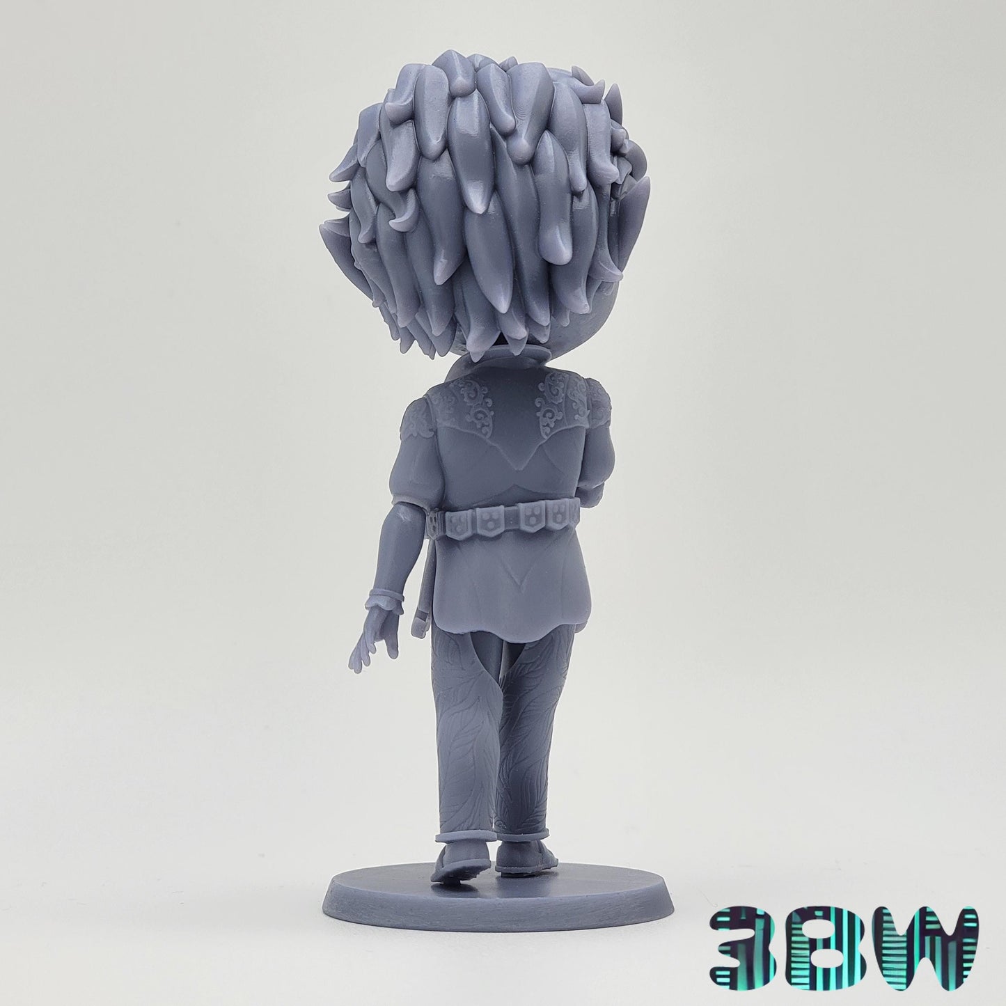 Chibi Astarion | 4-Inch Resin Model Kit | BG3 Baldur's Gate Vampire Rogue Companion