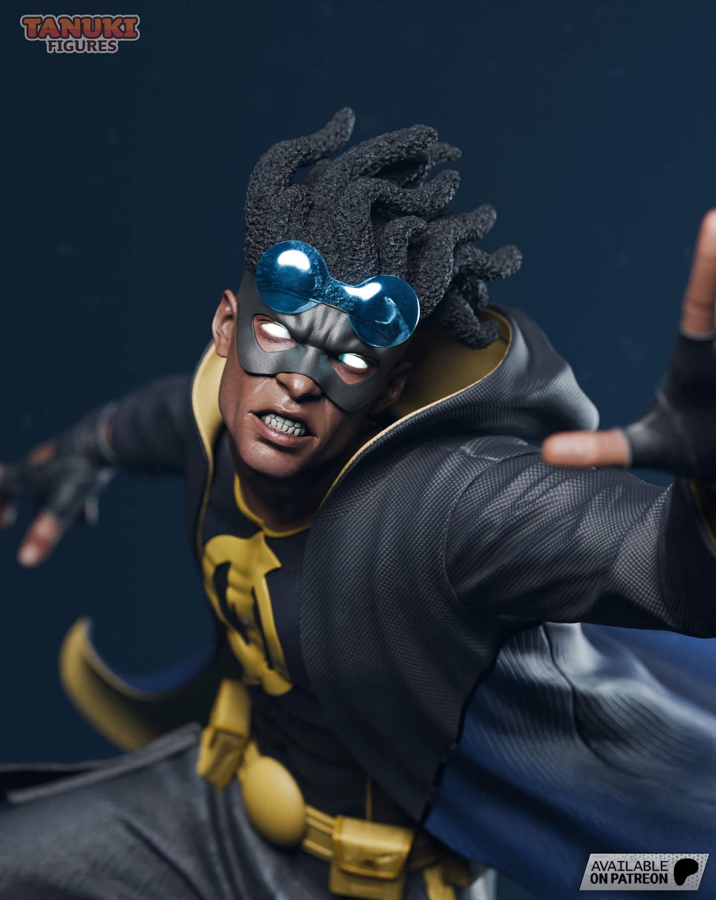 Static Shock | Resin Model or Bust Kit | DC Hero of Dakota
