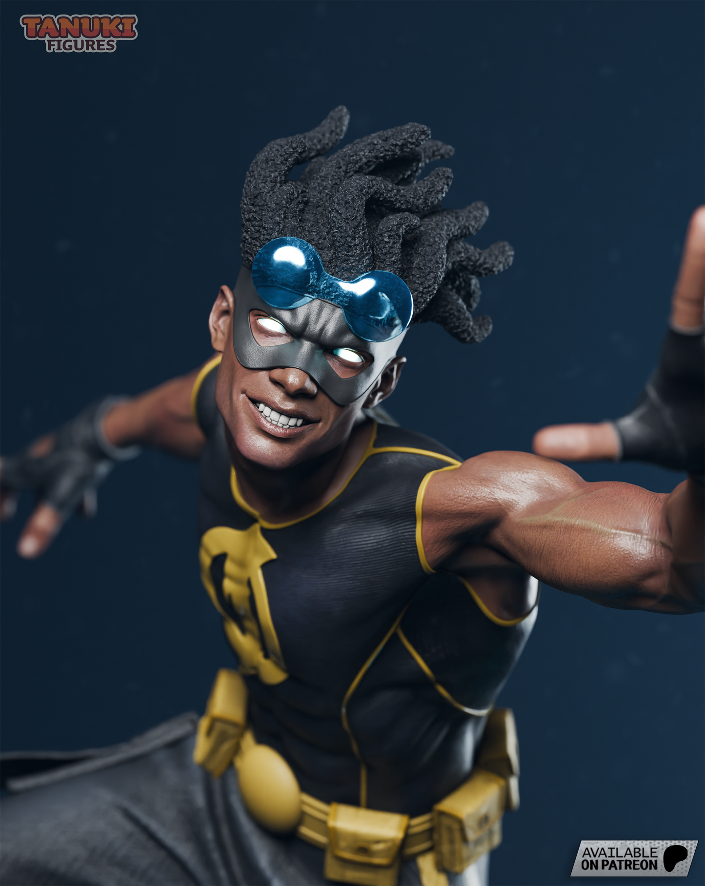 Static Shock | Resin Model or Bust Kit | DC Hero of Dakota