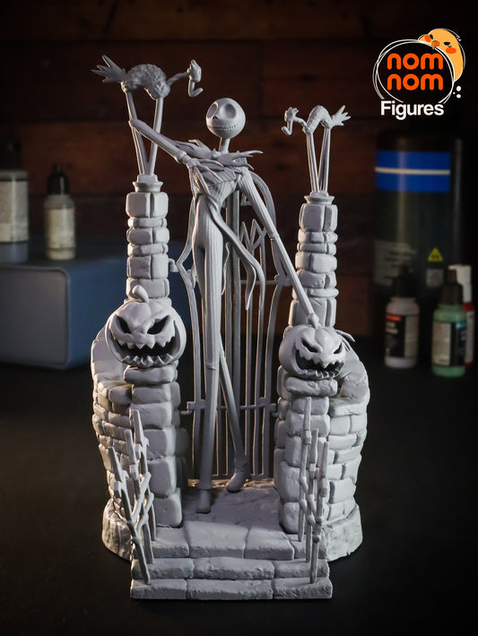 Jack Skellington | 8.5-Inch Resin Model Kit | DIY The Nightmare Before Christmas Skeleton King