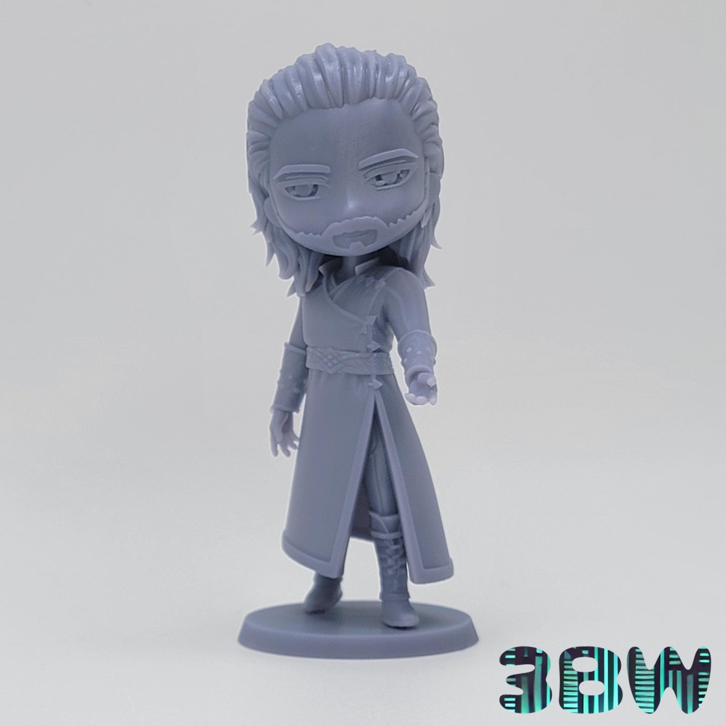 Chibi Gale | 4-Inch Resin Model Kit | BG3 Baldur's Gate Wizard Companion