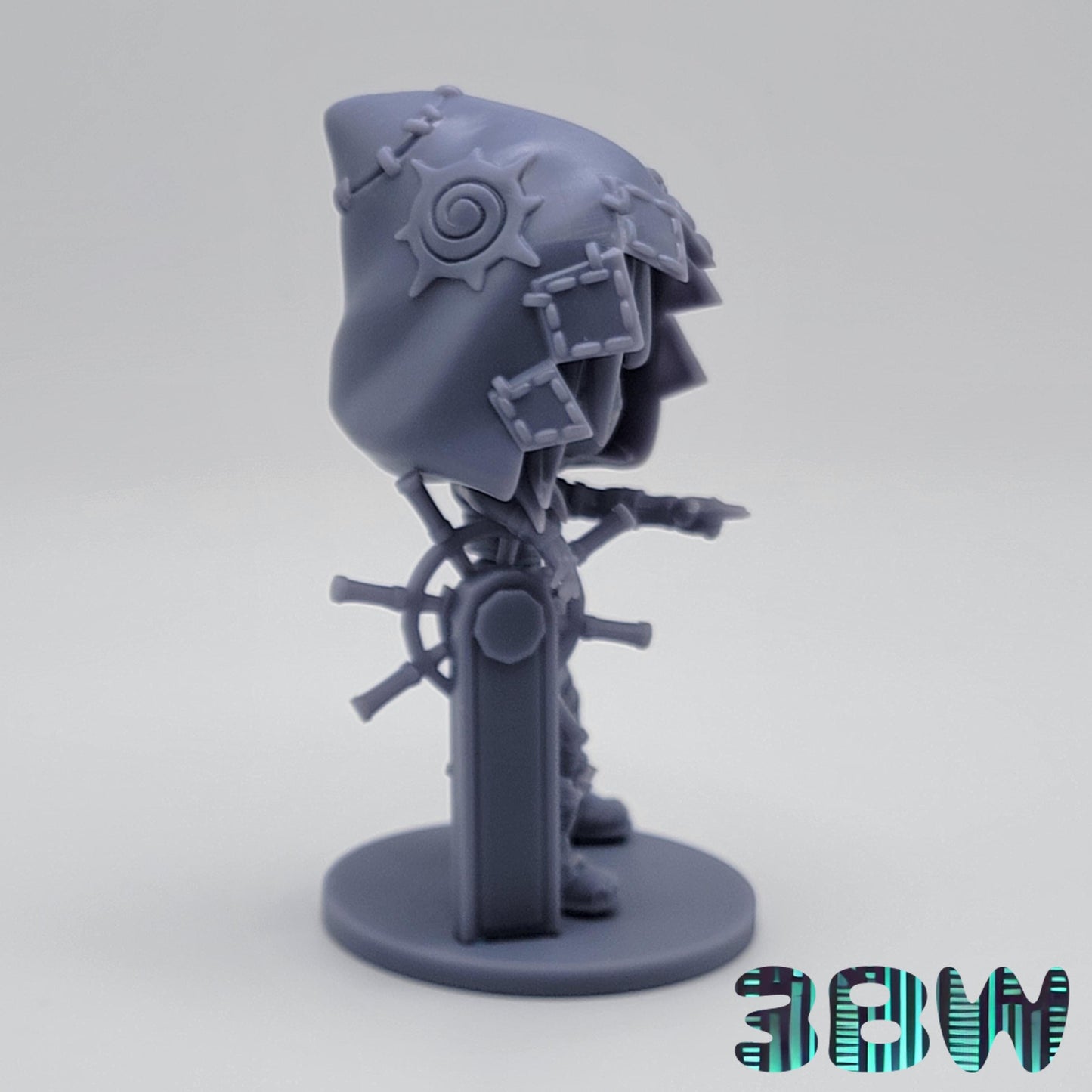 Chibi Jinx | 4-Inch Resin Model Kit | DIY Arcane: League of Legends Firecracker