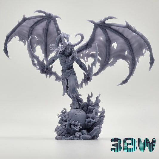 Illidan Stormrage | 5-Inch Resin Model Kit | DIY WoW Demon Hunter Figure