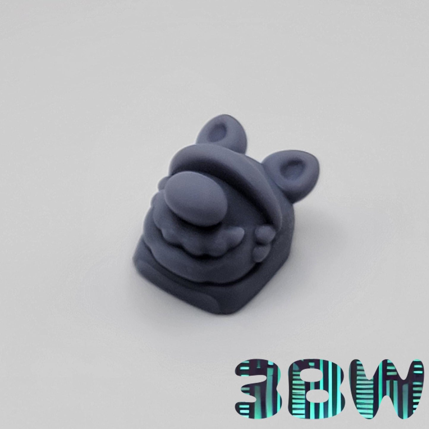 Super Mario Keycap Set | Unpainted Resin Artisan Caps | Cherry MX | Tanooki, Frog, Hammer, Super