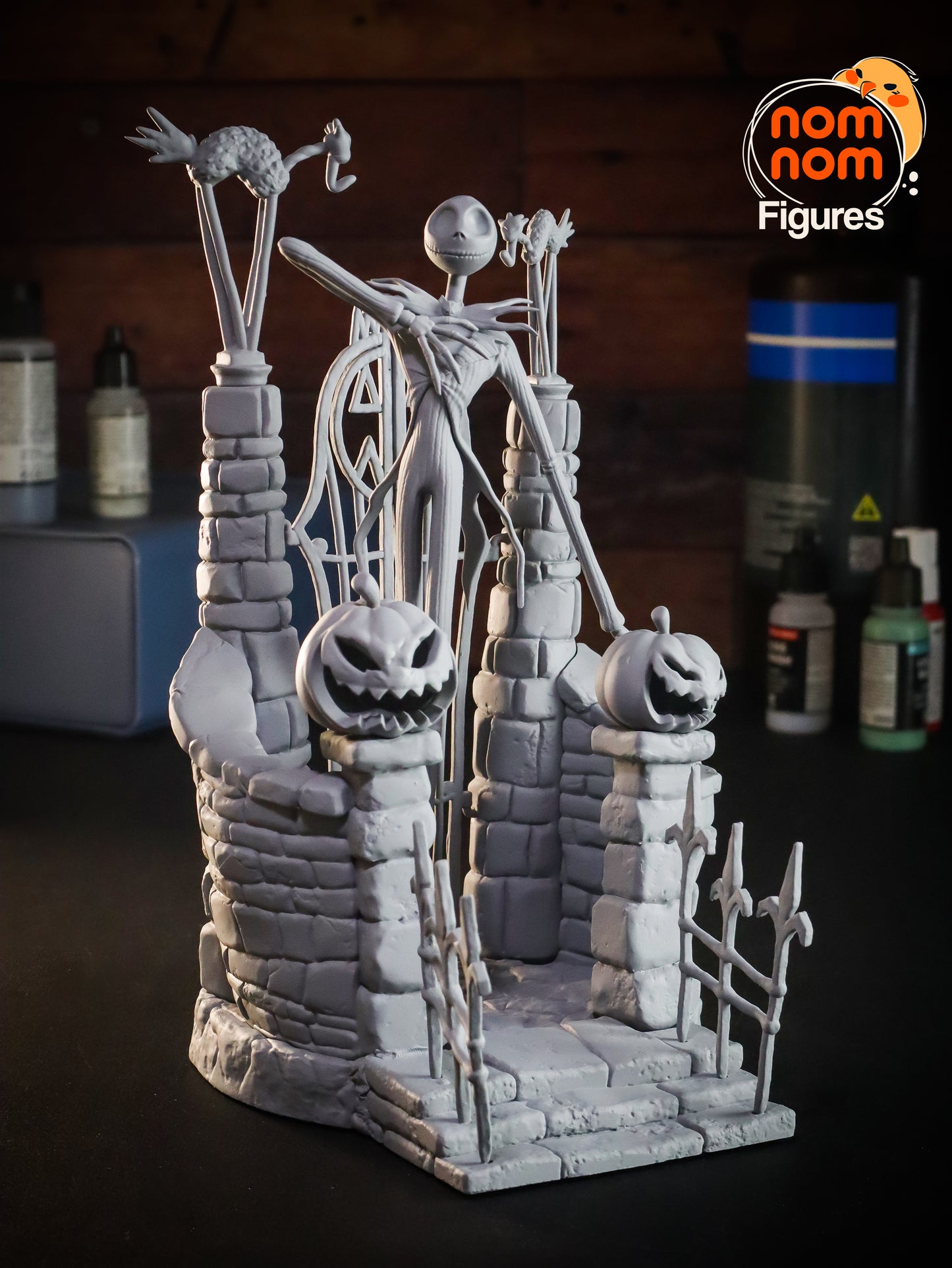 Jack Skellington | 8.5-Inch Resin Model Kit | DIY The Nightmare Before Christmas Skeleton King