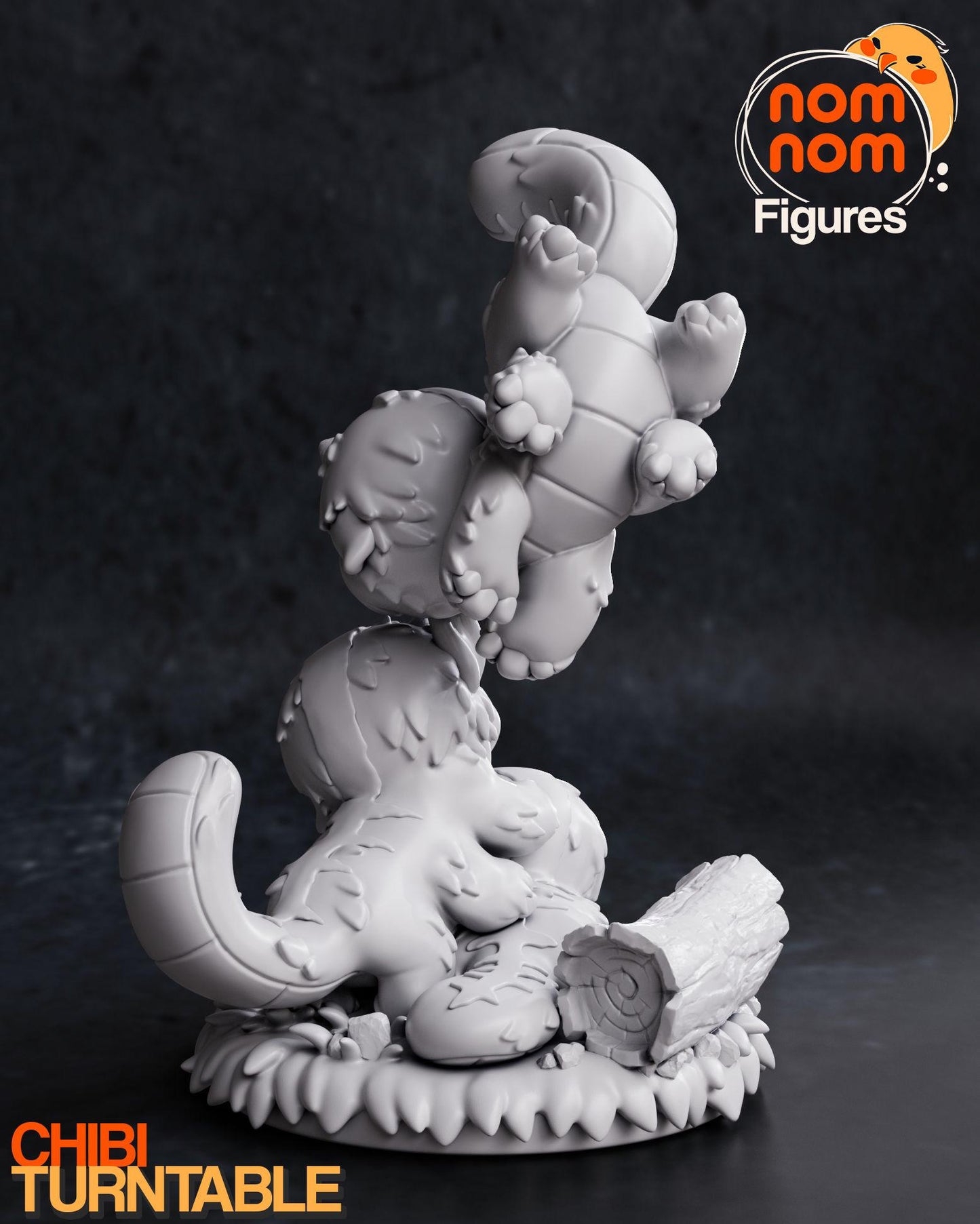 Chibi Baby Sky Bison Trio | 3-Inch Resin Model Kit | DIY Avatar: The Last Airbender Floating Creatures