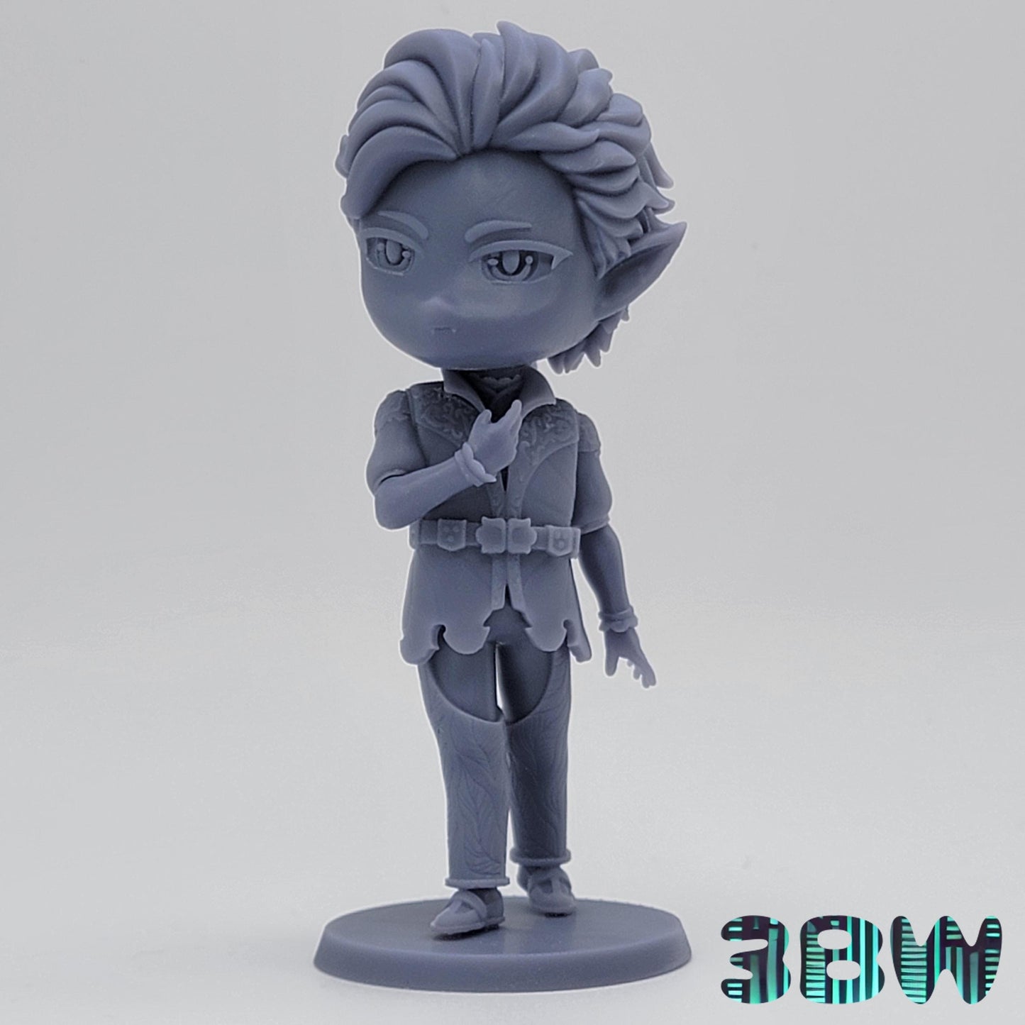 Chibi Origin Companion Set | 4-Inch Resin Model Kits | BG3 Baldur’s Gate 6-Pack