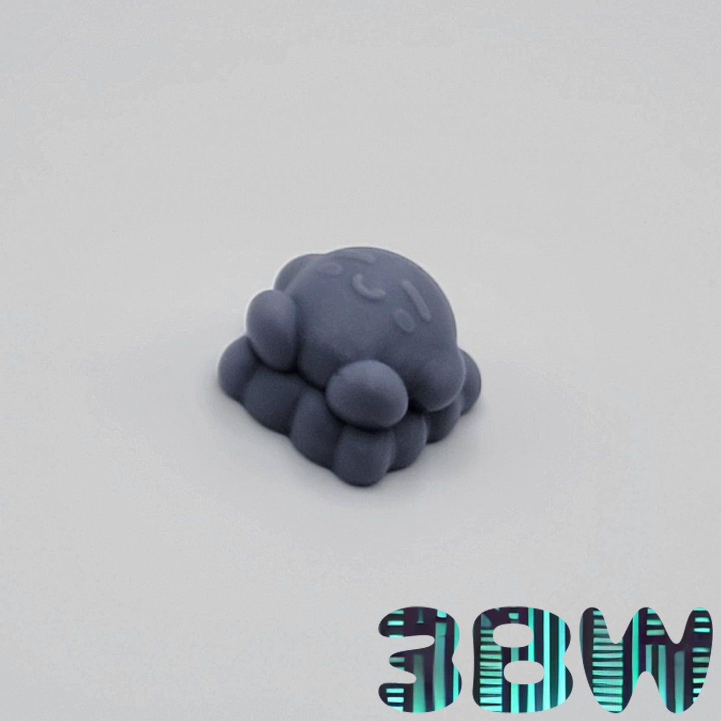 Kirby Keycap Set | Unpainted Resin Artisan Caps | Cherry MX | Armored, Duck Hat, Heart, Sleepy Kirby