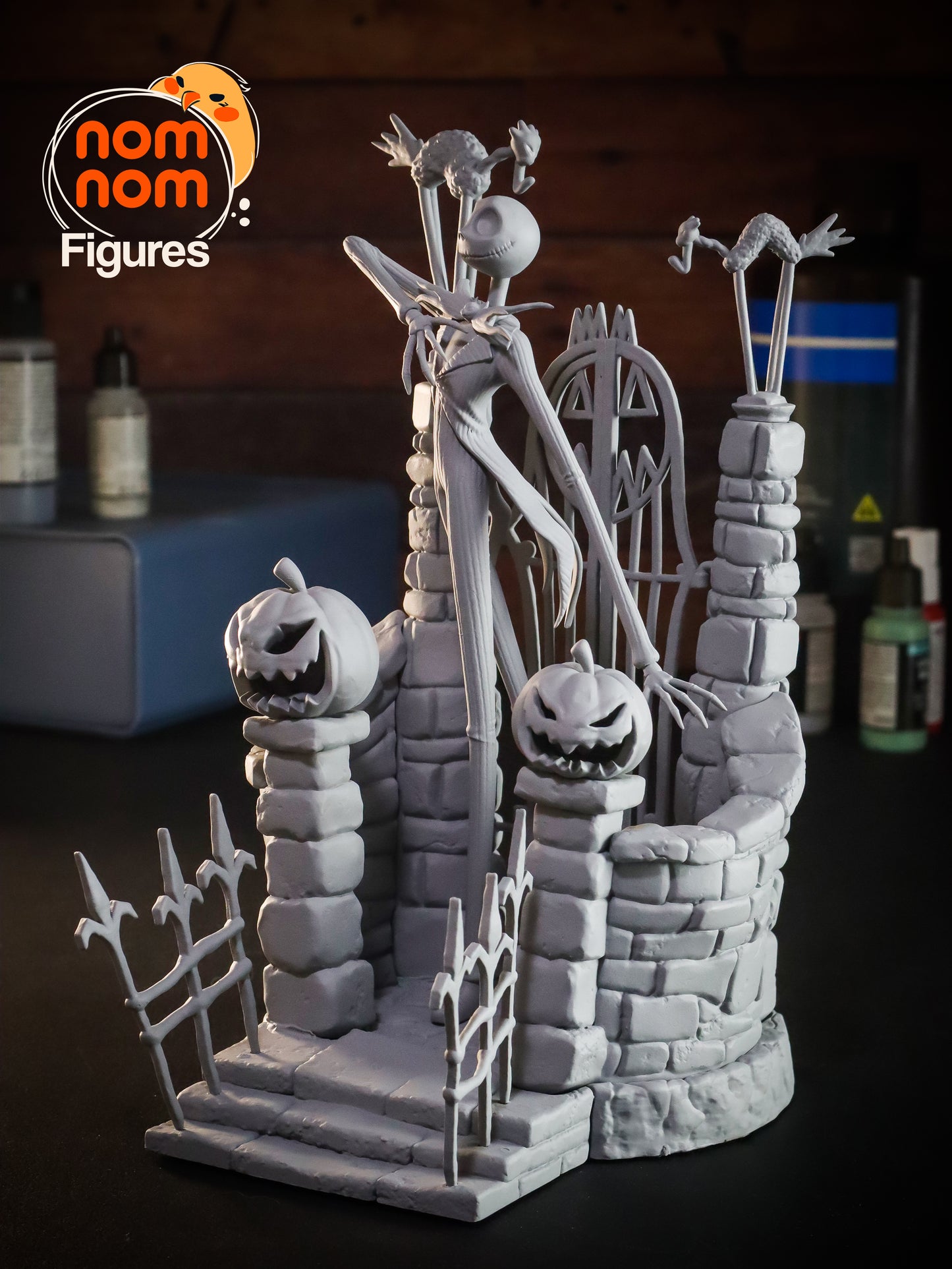 Jack Skellington | 8.5-Inch Resin Model Kit | DIY The Nightmare Before Christmas Skeleton King