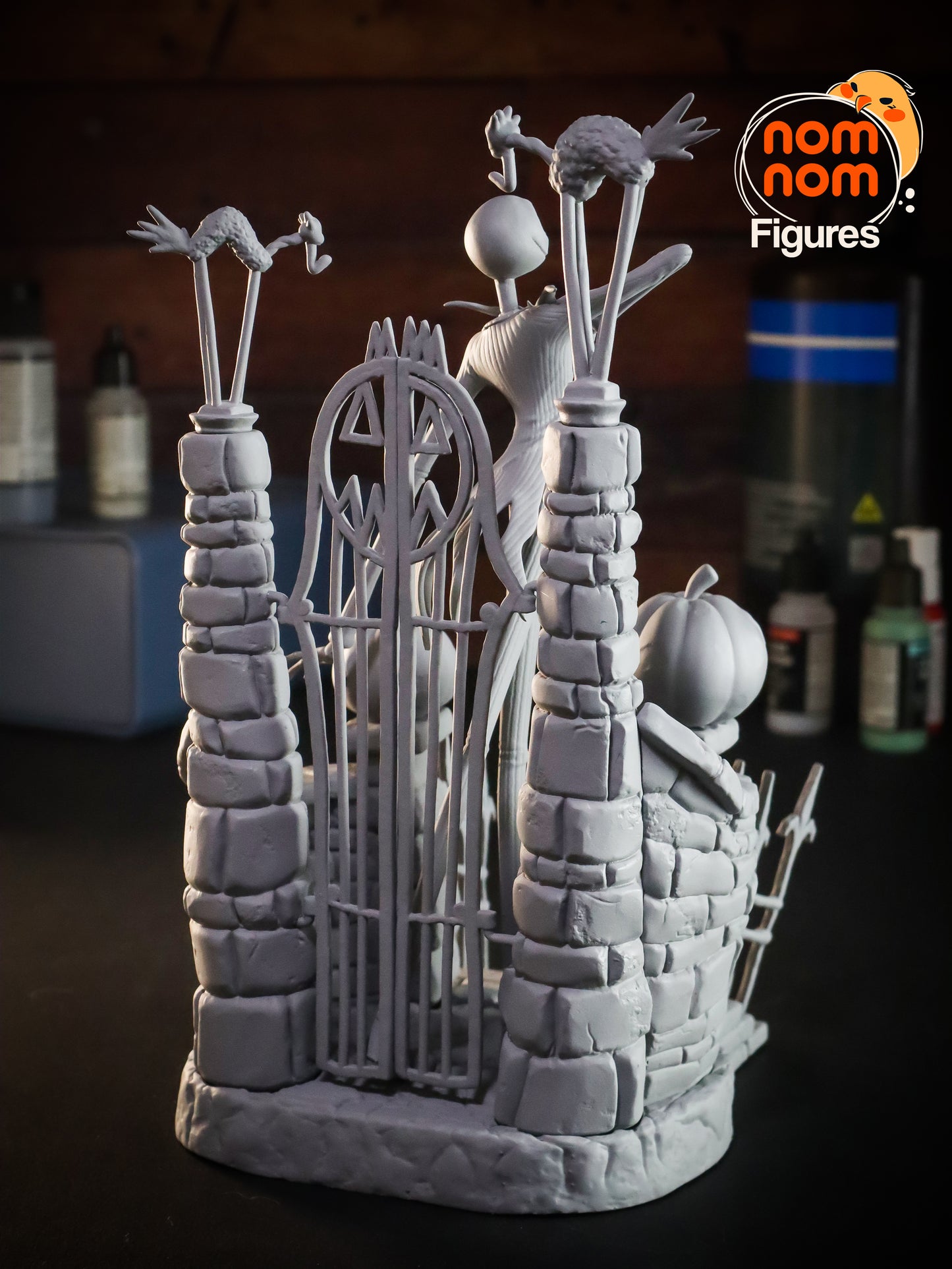 Jack Skellington | 8.5-Inch Resin Model Kit | DIY The Nightmare Before Christmas Skeleton King
