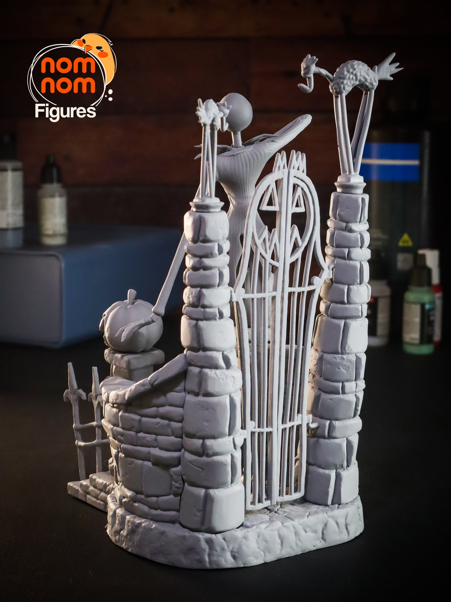 Jack Skellington | 8.5-Inch Resin Model Kit | DIY The Nightmare Before Christmas Skeleton King