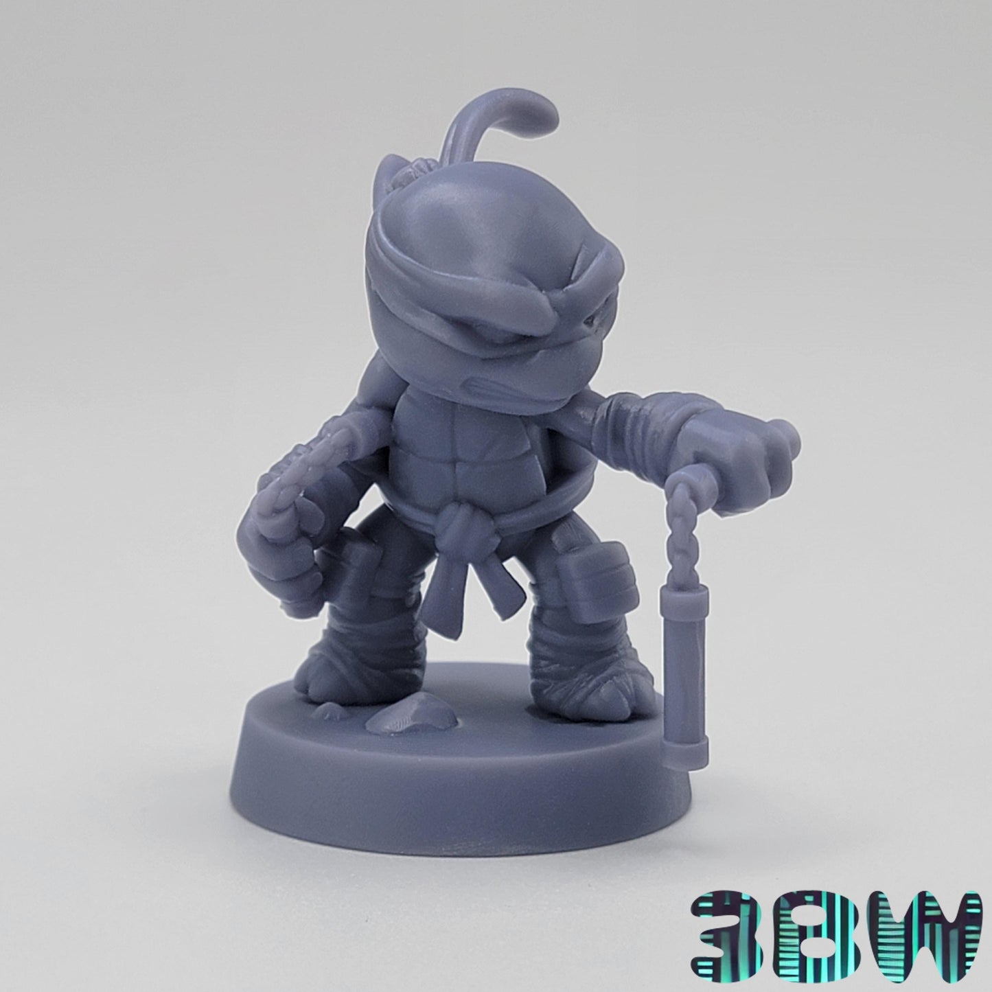 Chibi TMNT Set | 2-Inch Resin Model Kit | DIY TMNT Set | Teenage Mutant Ninja Turtles