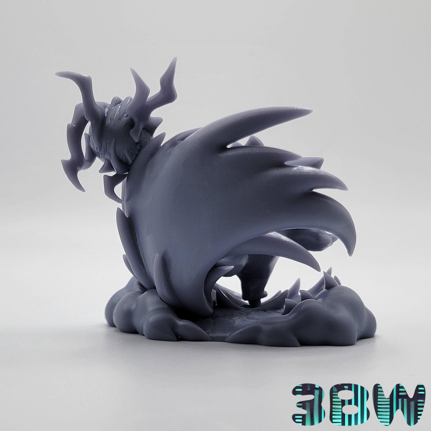 Chibi Gengar | 3-Inch Resin Model Kit | DIY Pokémon Arcane Trickster Scene