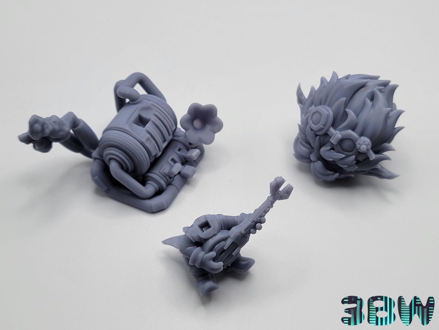 Chibi Heimerdinger | 3-Inch Resin Model Kit | Arcane League of Legends Inventor