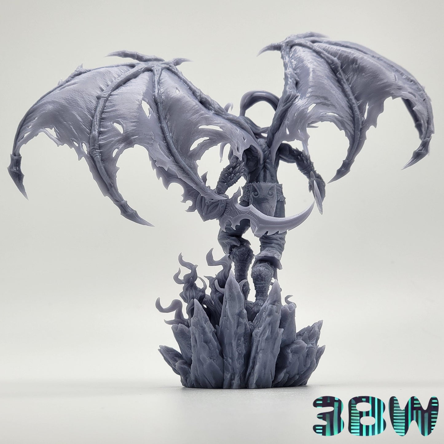 Illidan Stormrage | 5-Inch Resin Model Kit | DIY WoW Demon Hunter Figure