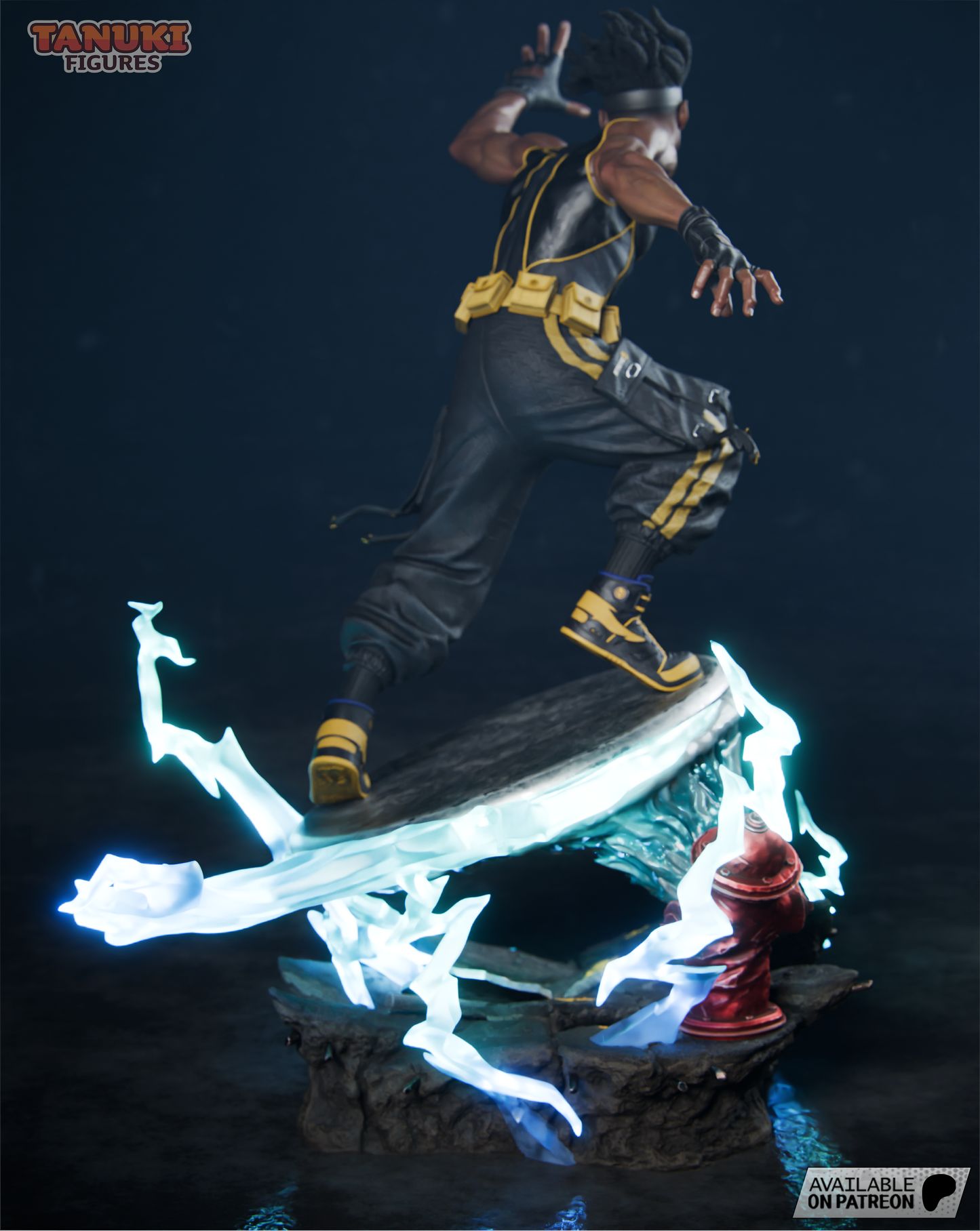 Static Shock | Resin Model or Bust Kit | DC Hero of Dakota