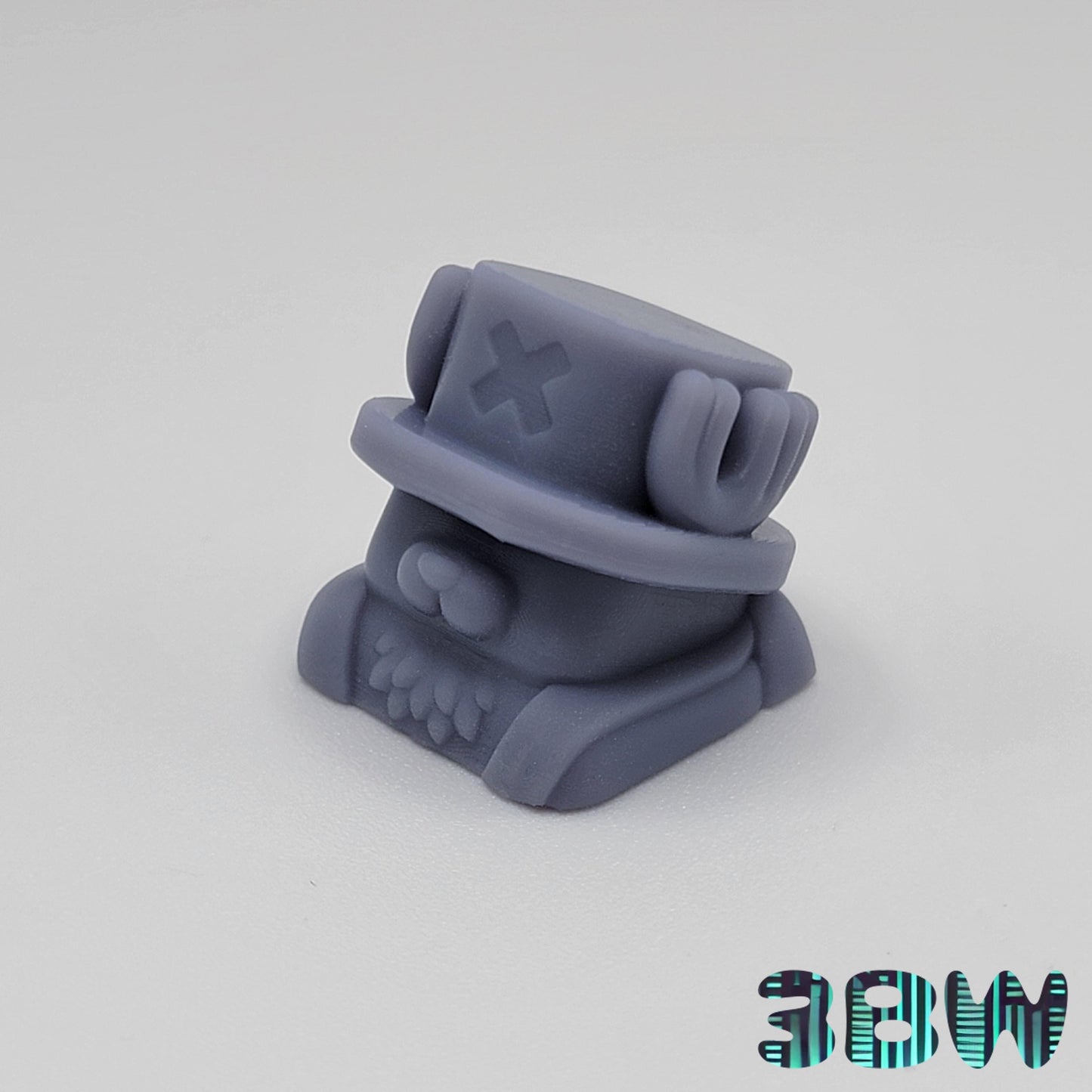 One Piece Keycap Set | Unpainted Resin Artisan Caps | Cherry MX | Luffy, Nami, Sanji, Zoro, Chopper, Usopp