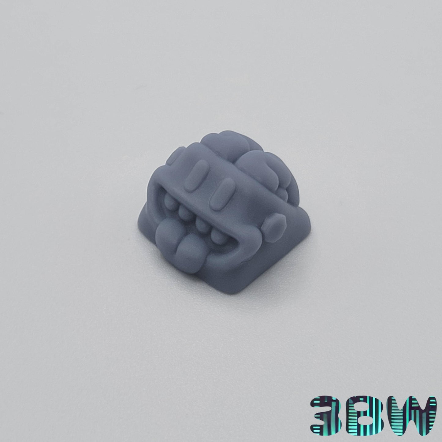 Creepy Cute Halloween Keycap Set | Unpainted Resin Artisan Caps | Cherry MX | Skeleton Cat, Pumpkin, Ghost, Brain Monkey
