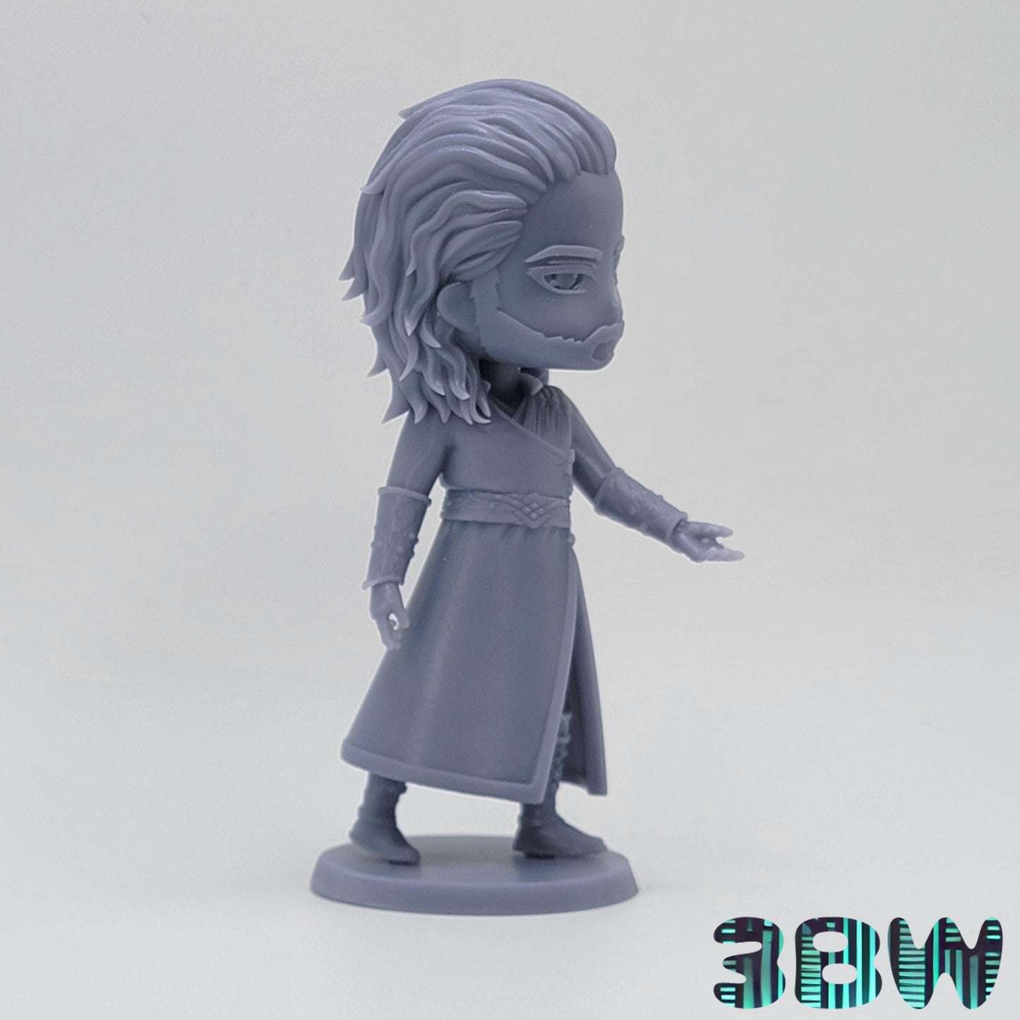 Chibi Gale | 4-Inch Resin Model Kit | BG3 Baldur's Gate Wizard Companion