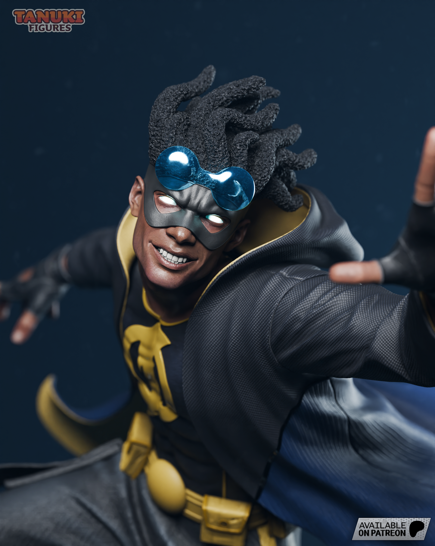 Static Shock | Resin Model or Bust Kit | DC Hero of Dakota