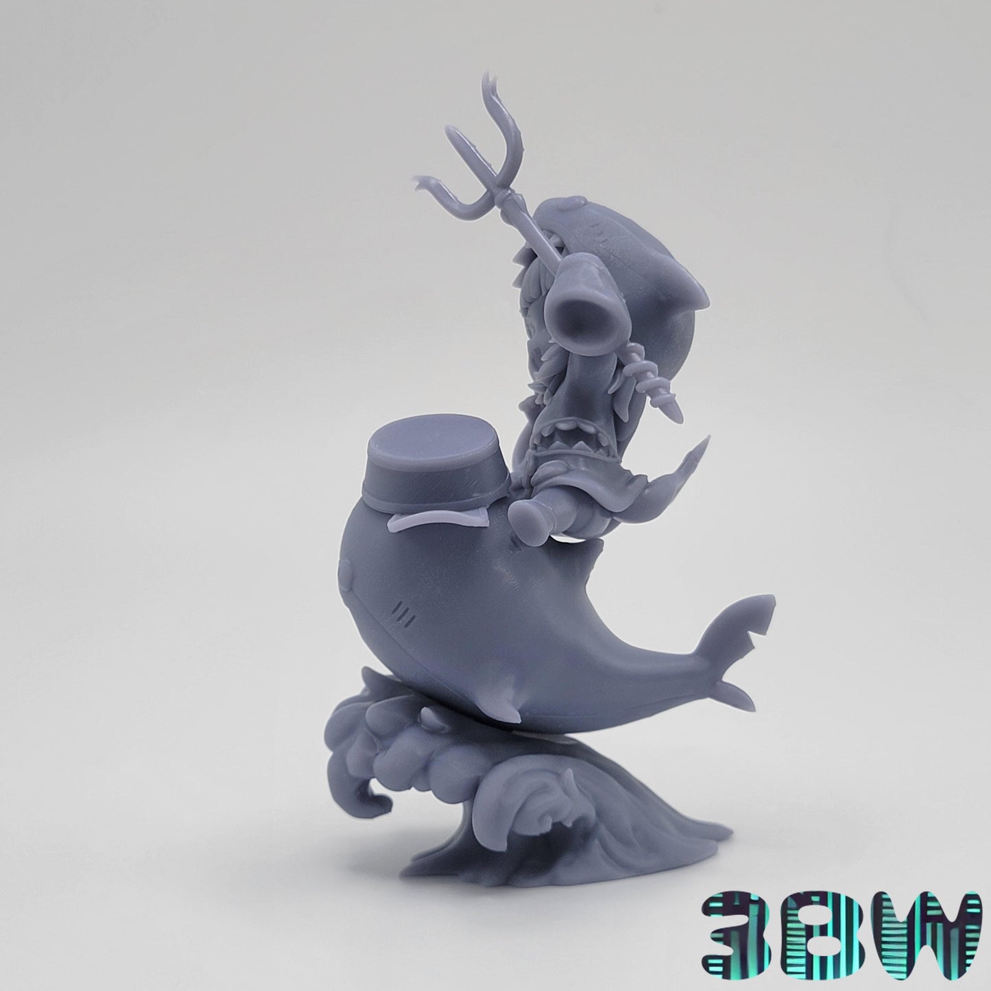 Chibi Gawr Gura | 3.5-Inch Resin Model Kit | DIY Model Kit | Shark Girl