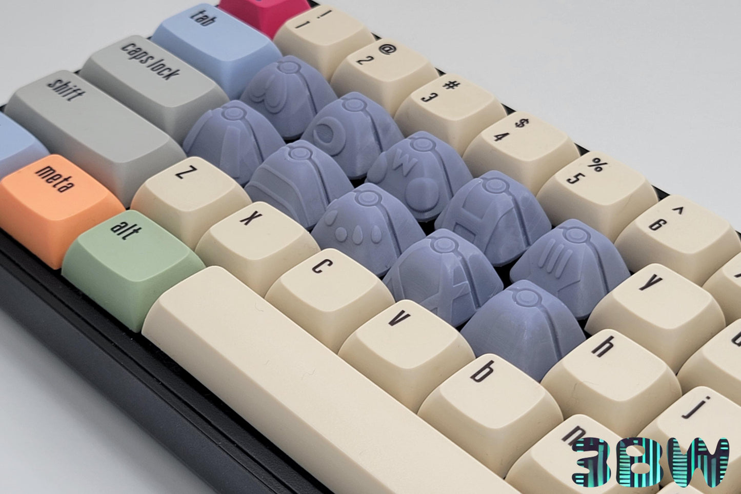 Pokemon Poké Ball Keycap Set | Unpainted Resin Artisan Caps | Cherry MX | Master Ball, Ultra Ball, Great Ball