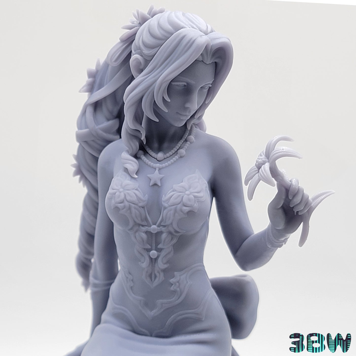 Aerith | 7-Inch Resin Model Kit | DIY Final Fantasy VII Flower Girl