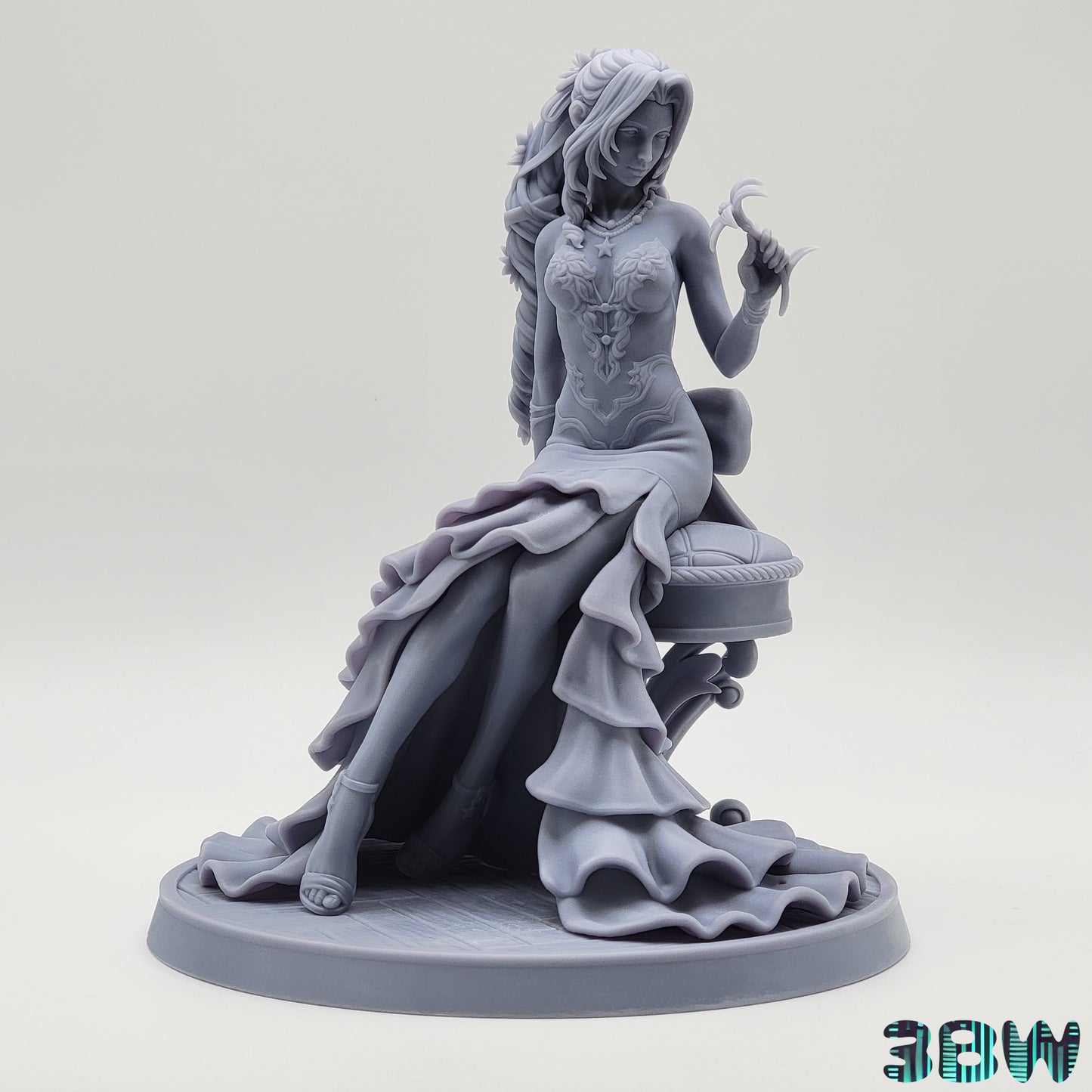 Aerith | 7-Inch Resin Model Kit | DIY Final Fantasy VII Flower Girl
