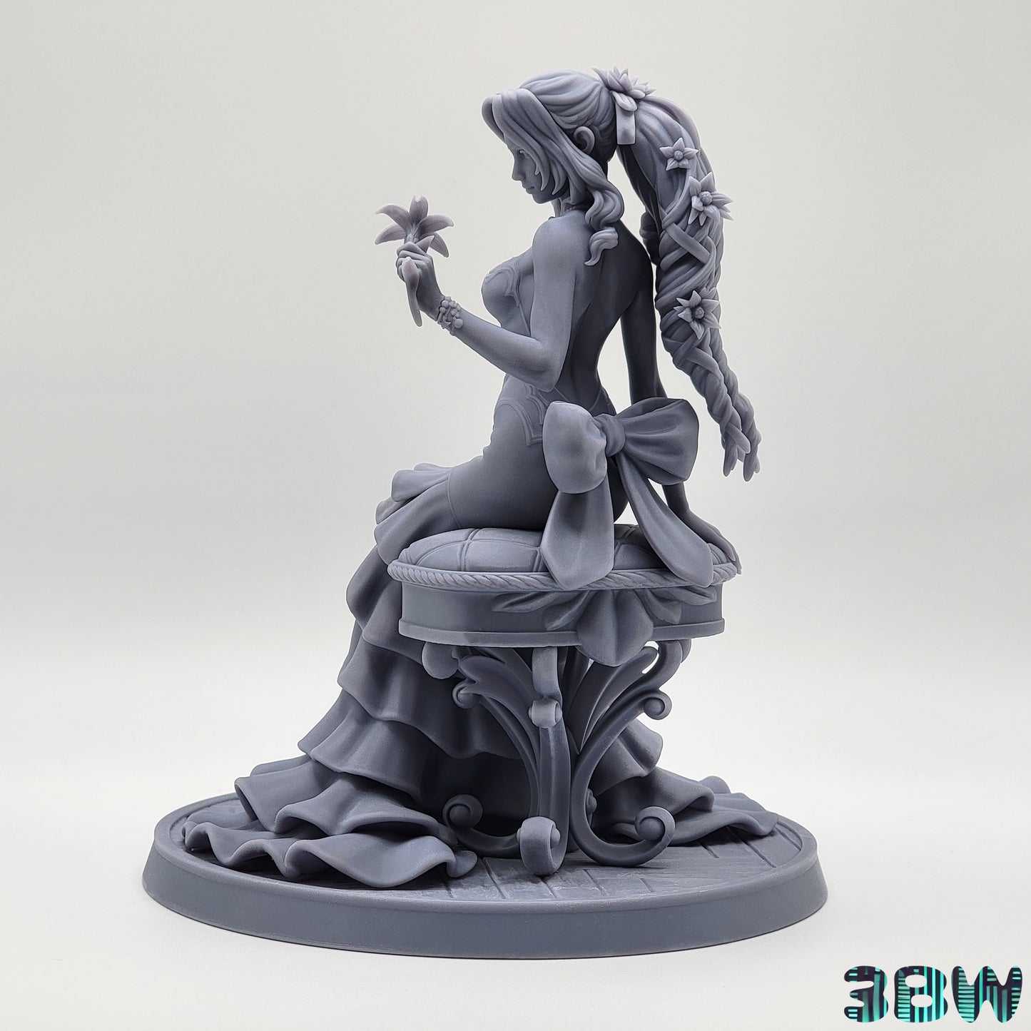 Aerith | 7-Inch Resin Model Kit | DIY Final Fantasy VII Flower Girl