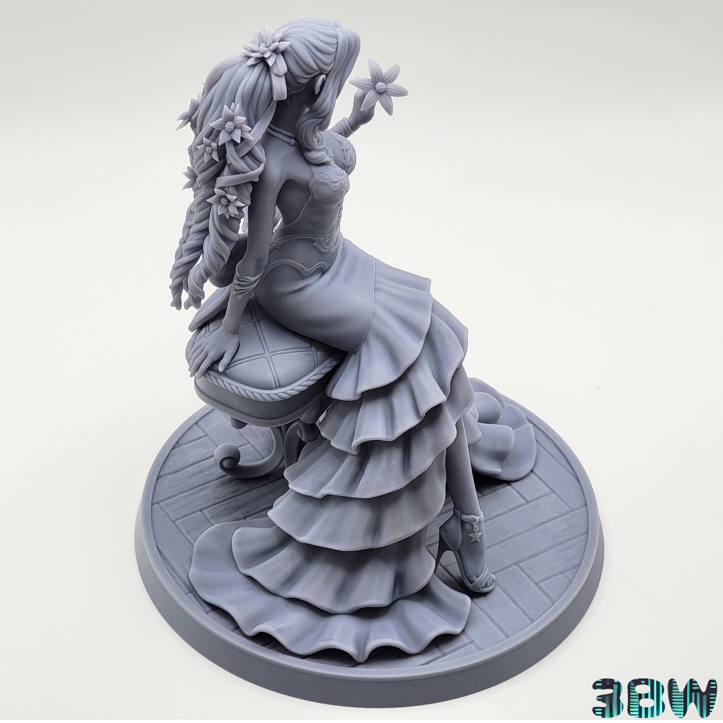 Aerith | 7-Inch Resin Model Kit | DIY Final Fantasy VII Flower Girl