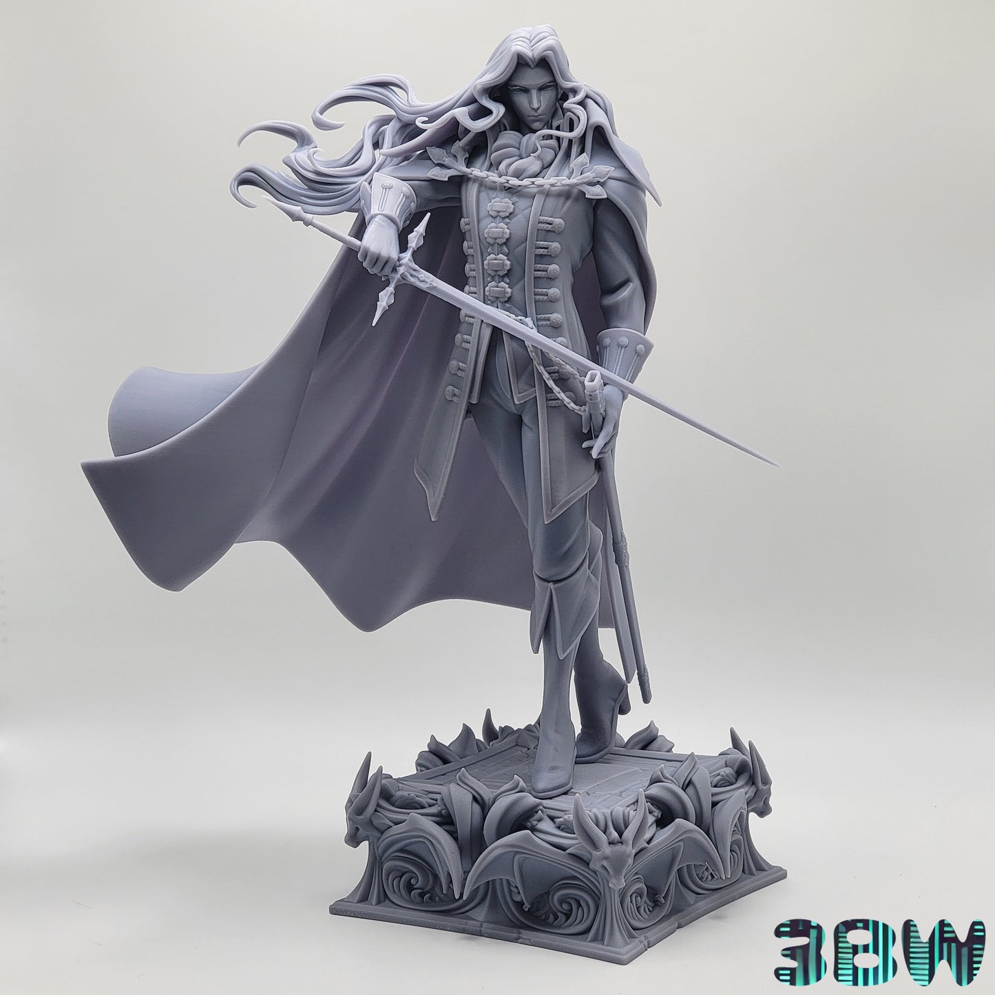 Alucard | 10.5-Inch Resin Model Kit | DIY Castlevania Legendary Vampire Hunter