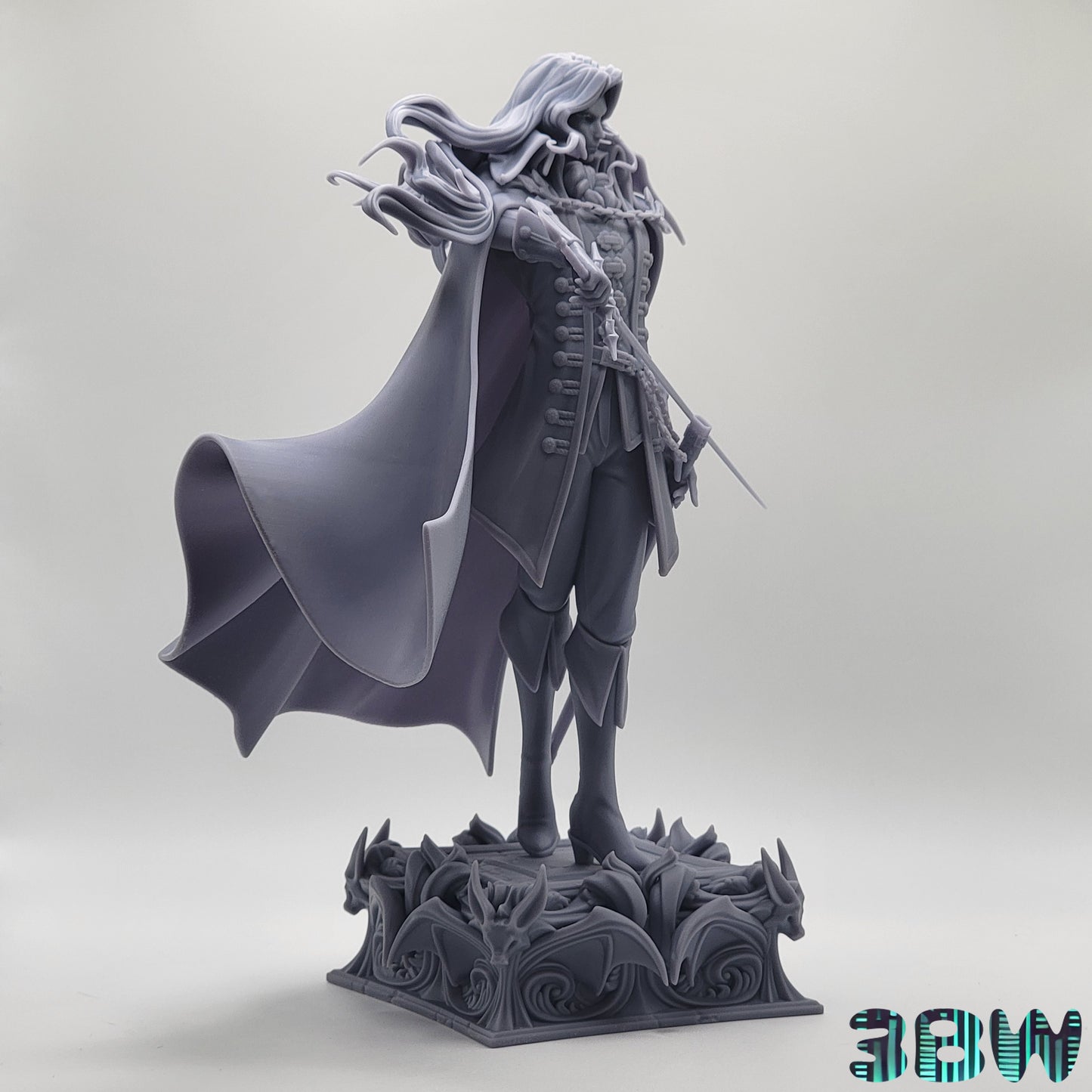 Alucard | 10.5-Inch Resin Model Kit | DIY Castlevania Legendary Vampire Hunter