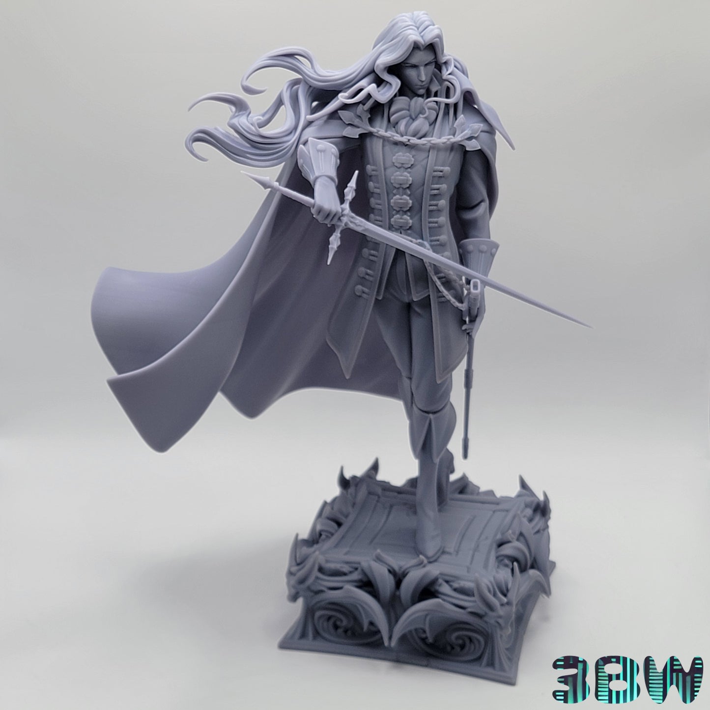 Alucard | 10.5-Inch Resin Model Kit | DIY Castlevania Legendary Vampire Hunter