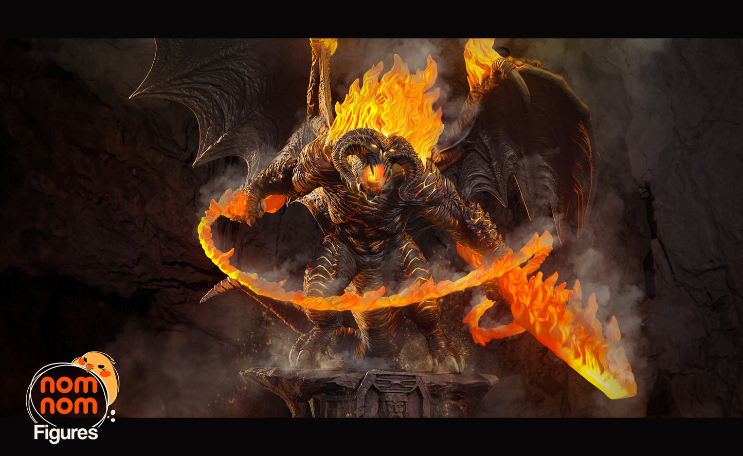 Balrog | Resin Model or Bust Kit | Lord of the Rings Demon of Morgoth