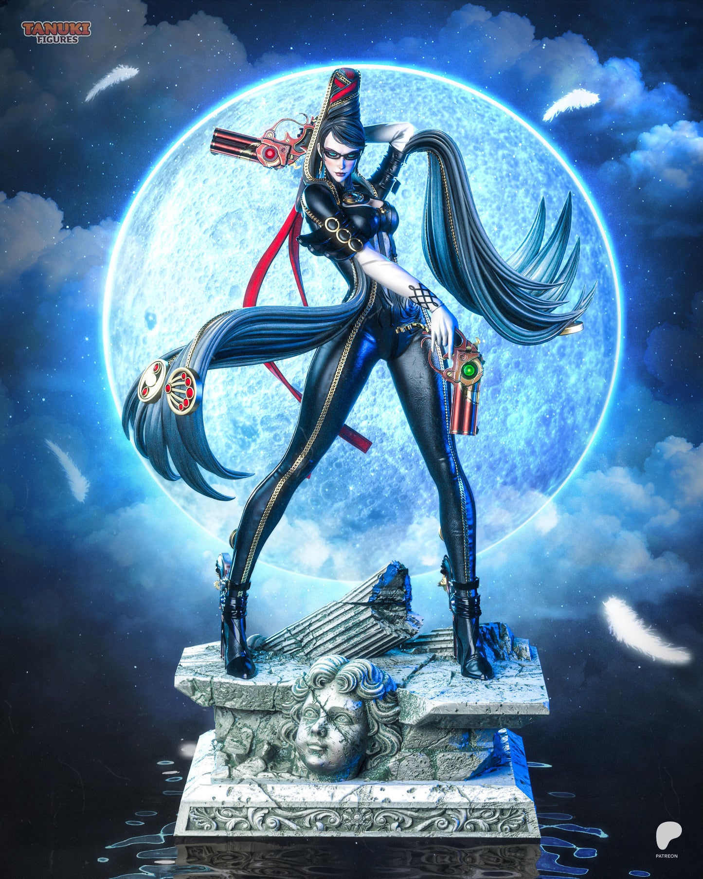 Bayonetta | Resin Model or Bust Kit | Umbra Witch