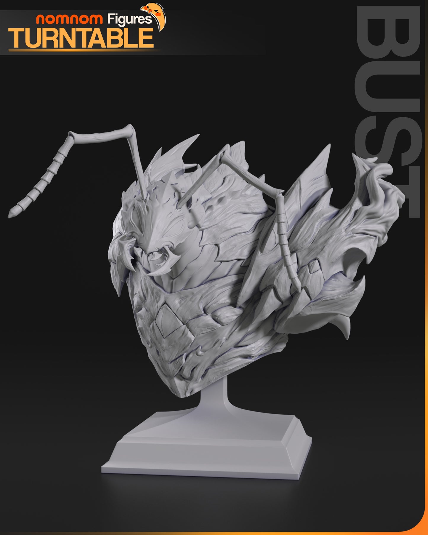 Shadow Beru | Resin Model or Bust Kit | DIY Executioner of the Shadows Warrior