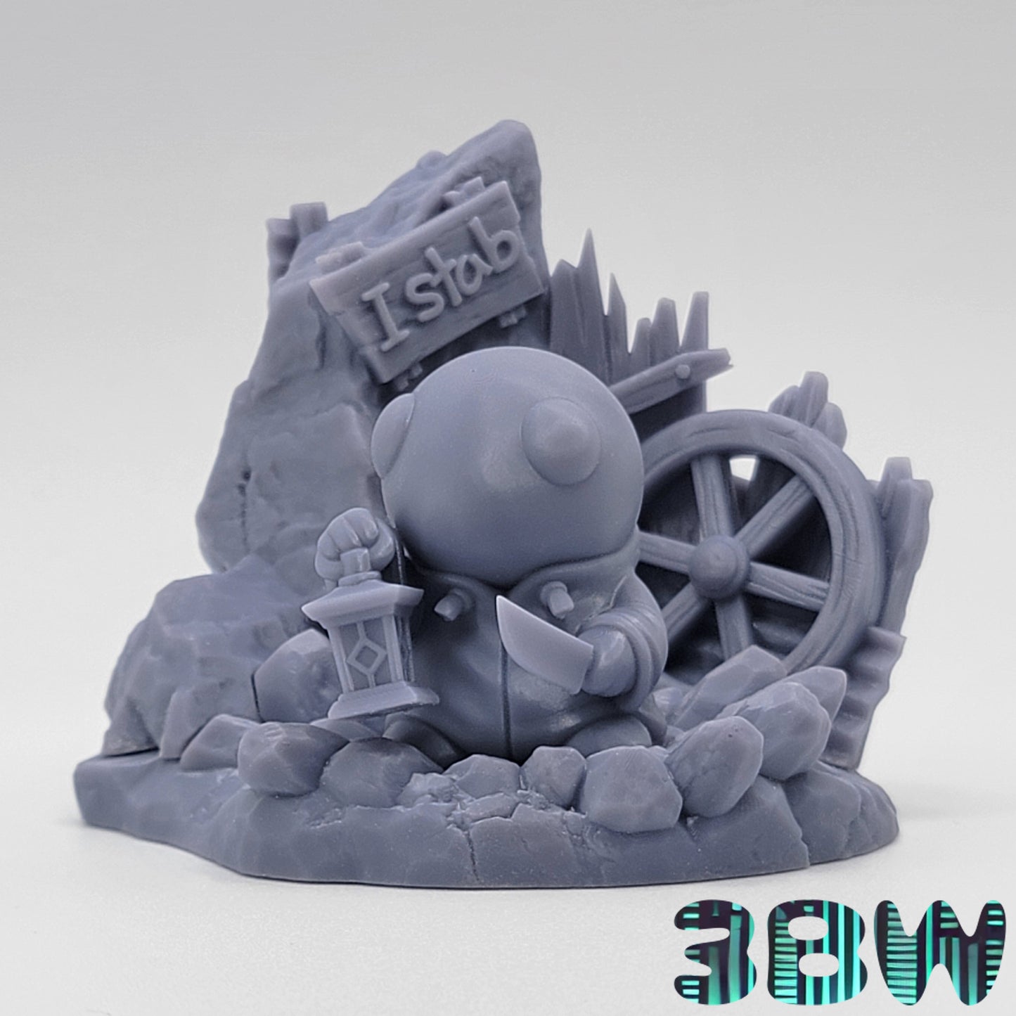 Chibi Tonberry | 2.5-Inch Resin Model Kit | DIY Final Fantasy Adorable Monster
