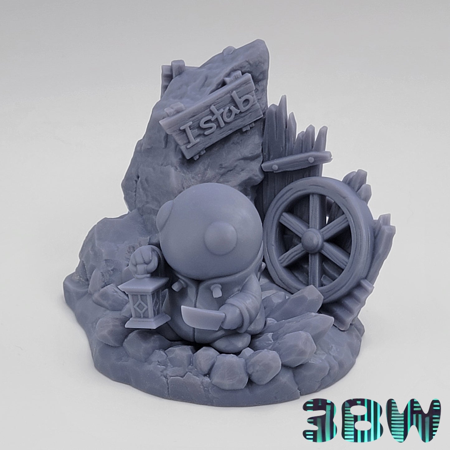 Chibi Tonberry | 2.5-Inch Resin Model Kit | DIY Final Fantasy Adorable Monster