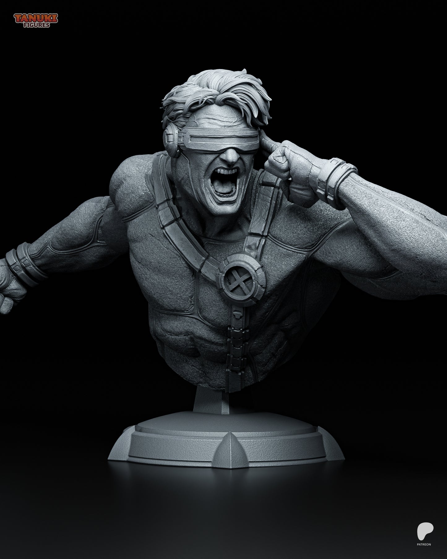 Cyclops | Resin Model or Bust Kit | X Men Optic Blast Leader