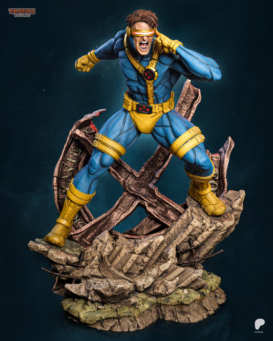 Cyclops | Resin Model or Bust Kit | X Men Optic Blast Leader